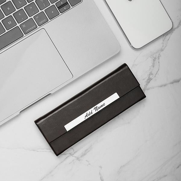 Personalized Wallet Pen Keychain Card Holder & Spectacle Cases Combo