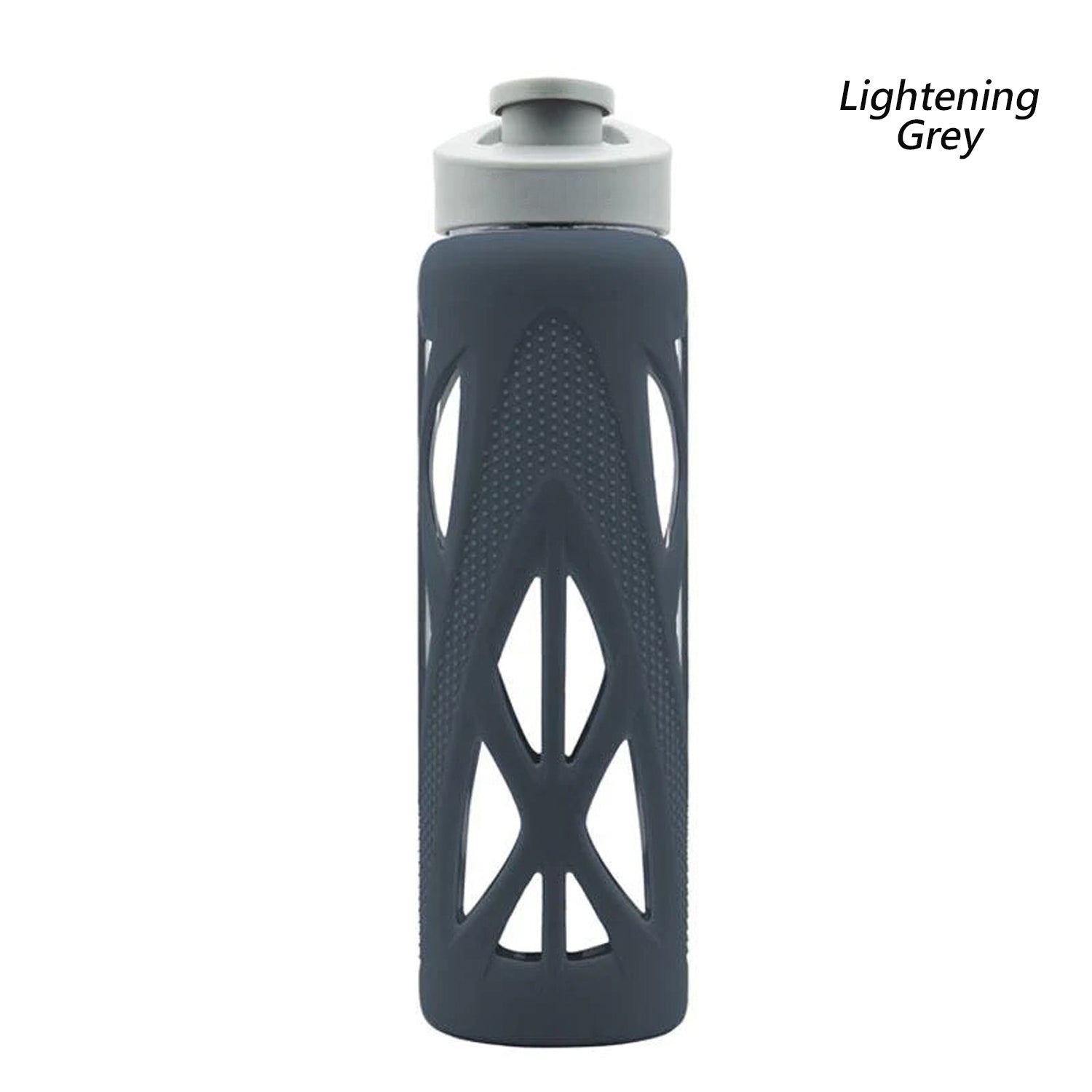 Borosilicate Glass Water Bottle with Silicone Sleeve
