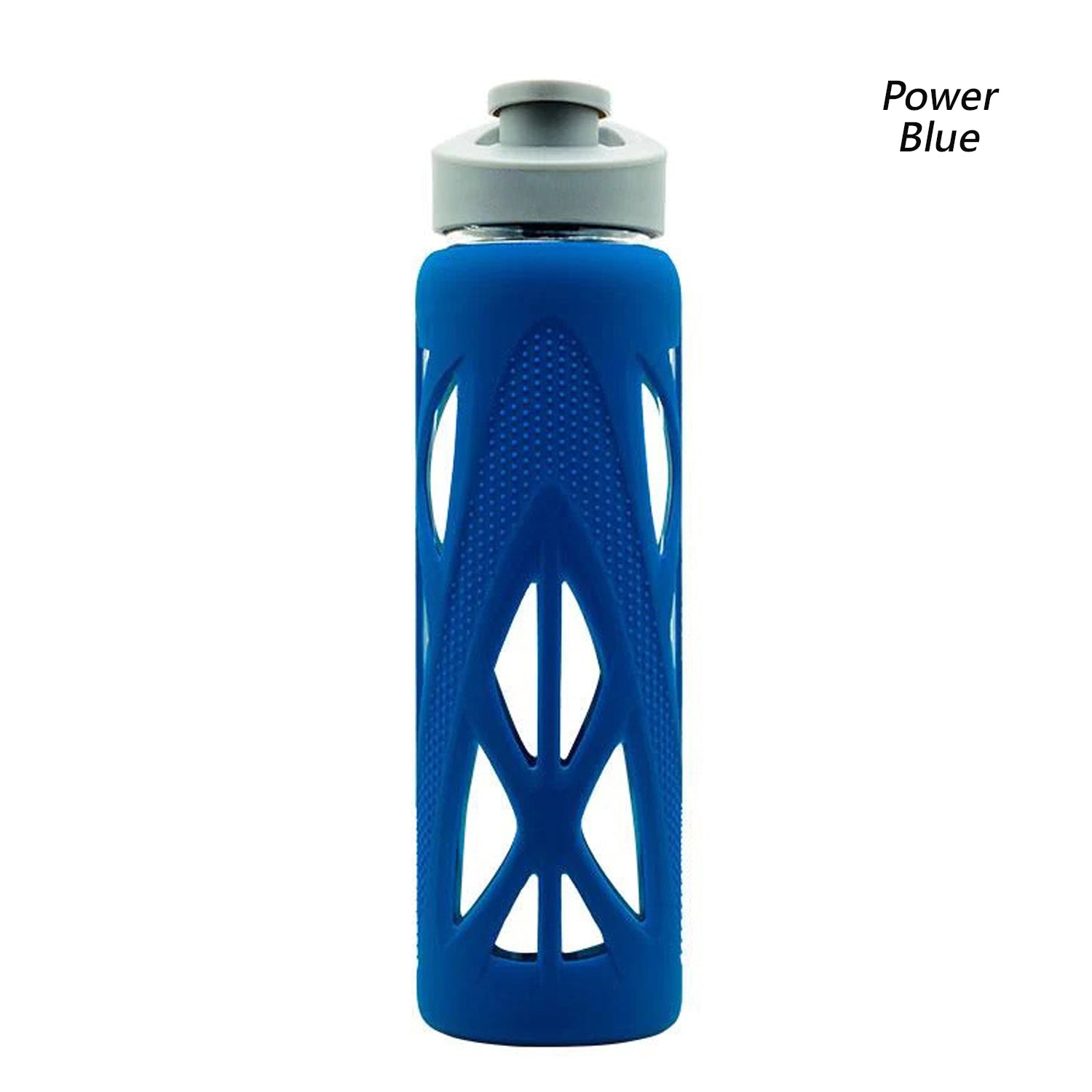 Borosilicate Glass Water Bottle with Silicone Sleeve