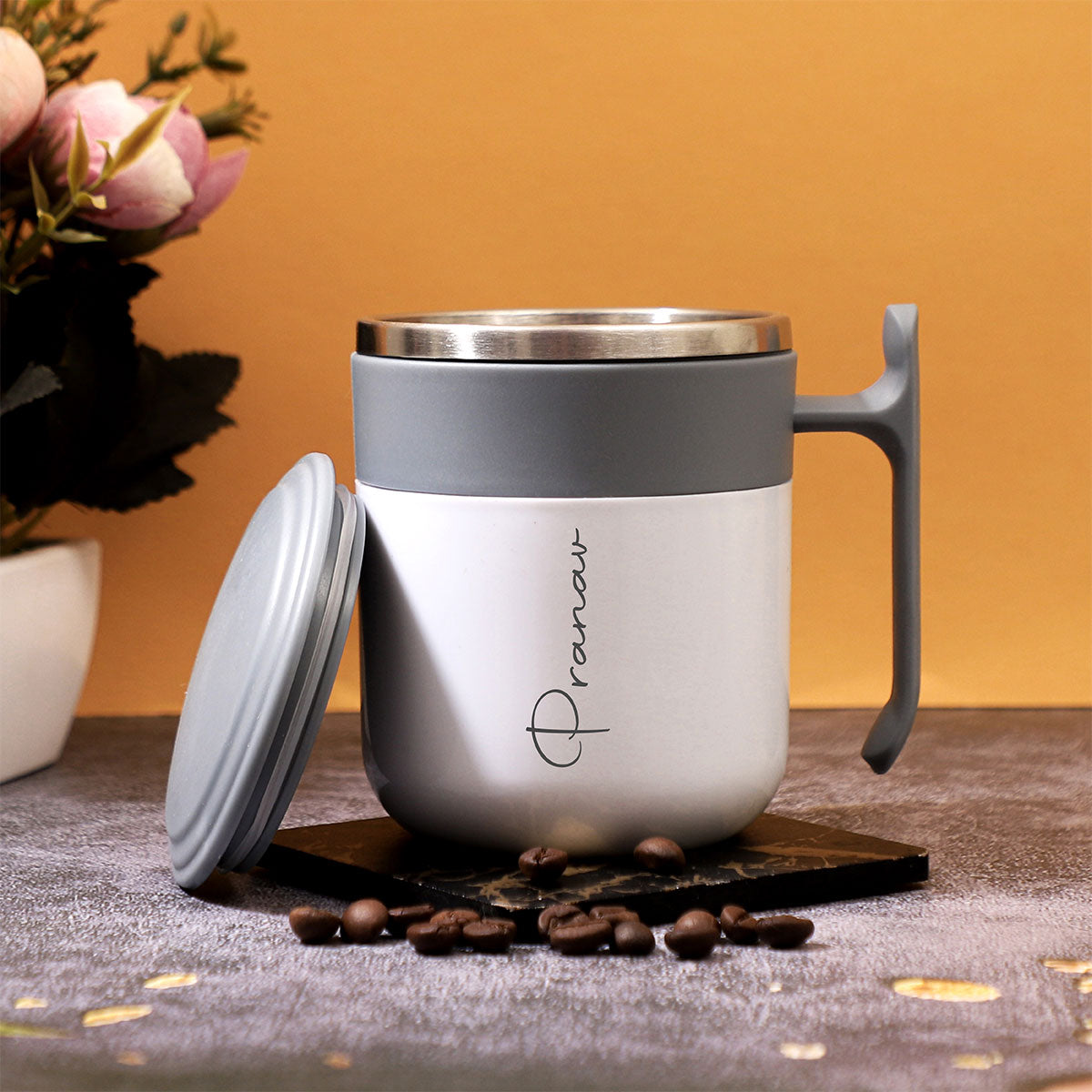Thermal Stainless Steel Coffee Mug