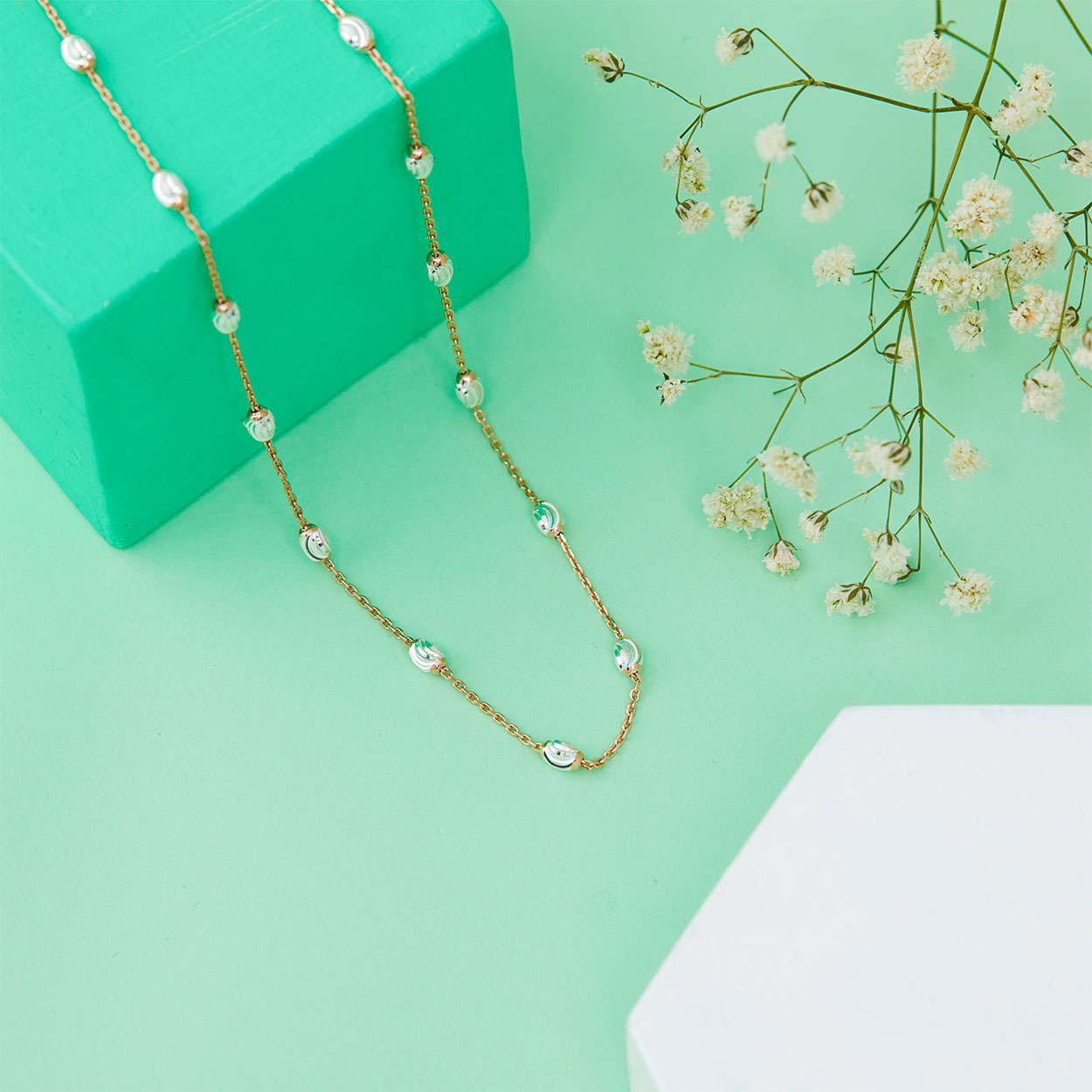 Destiny Rose Gold Dainty Chain