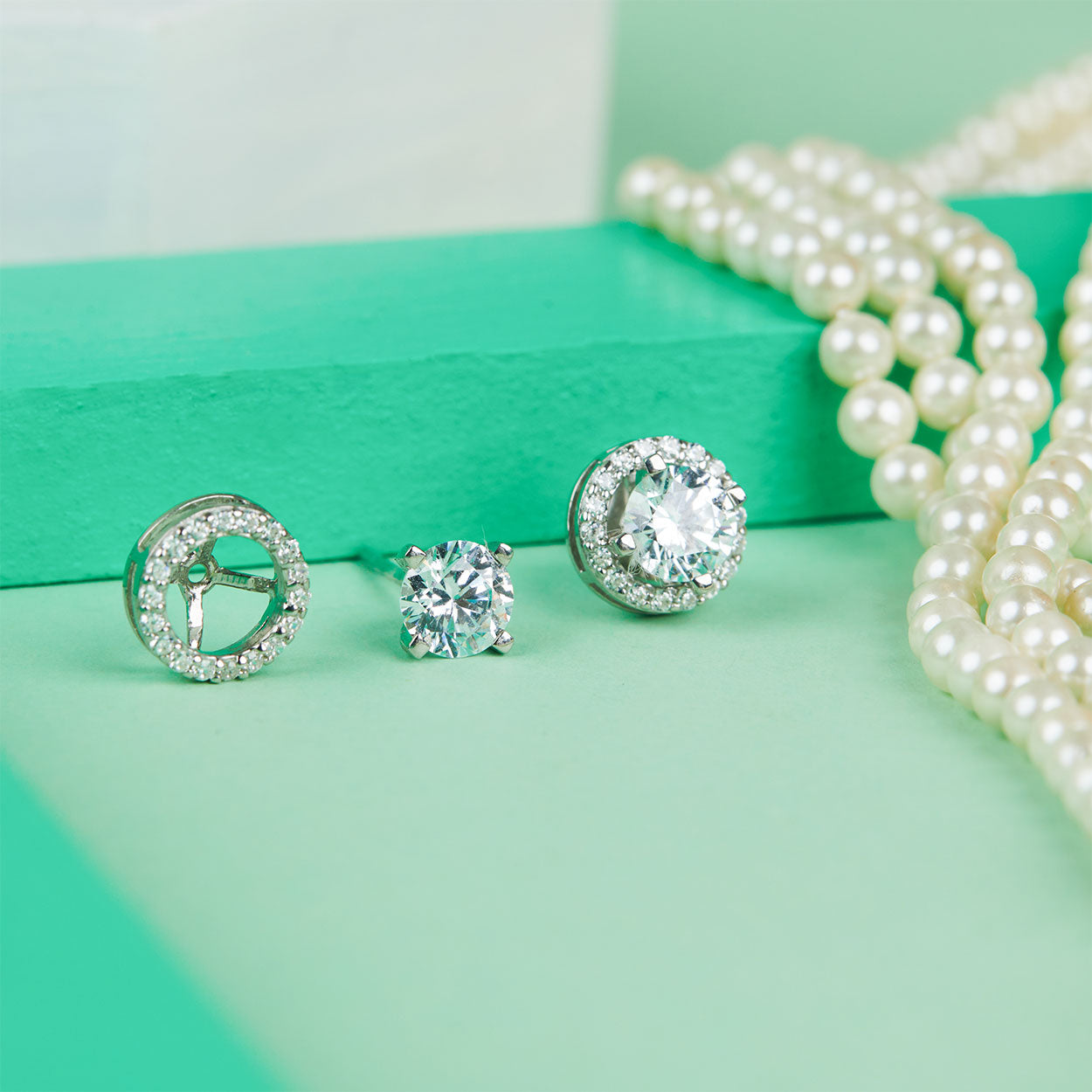 Stella Silver 2 In 1 Detachable Earrings