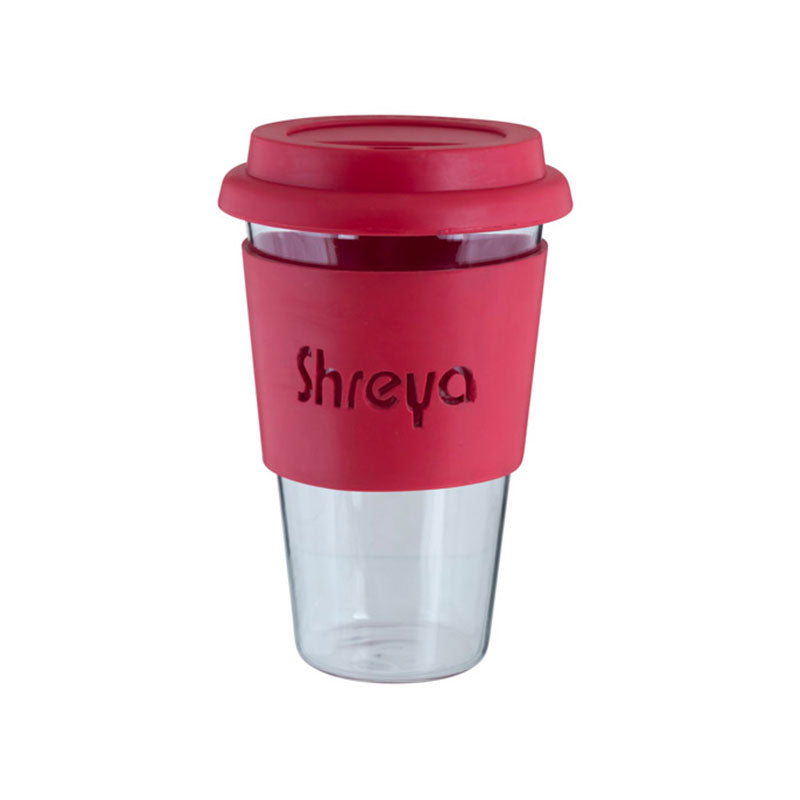 Personalized Borosilicate Glass Coffee Mug 400ML