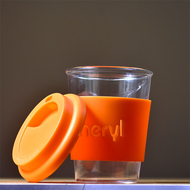 Personalized Borosilicate Glass Coffee Mug 345ML