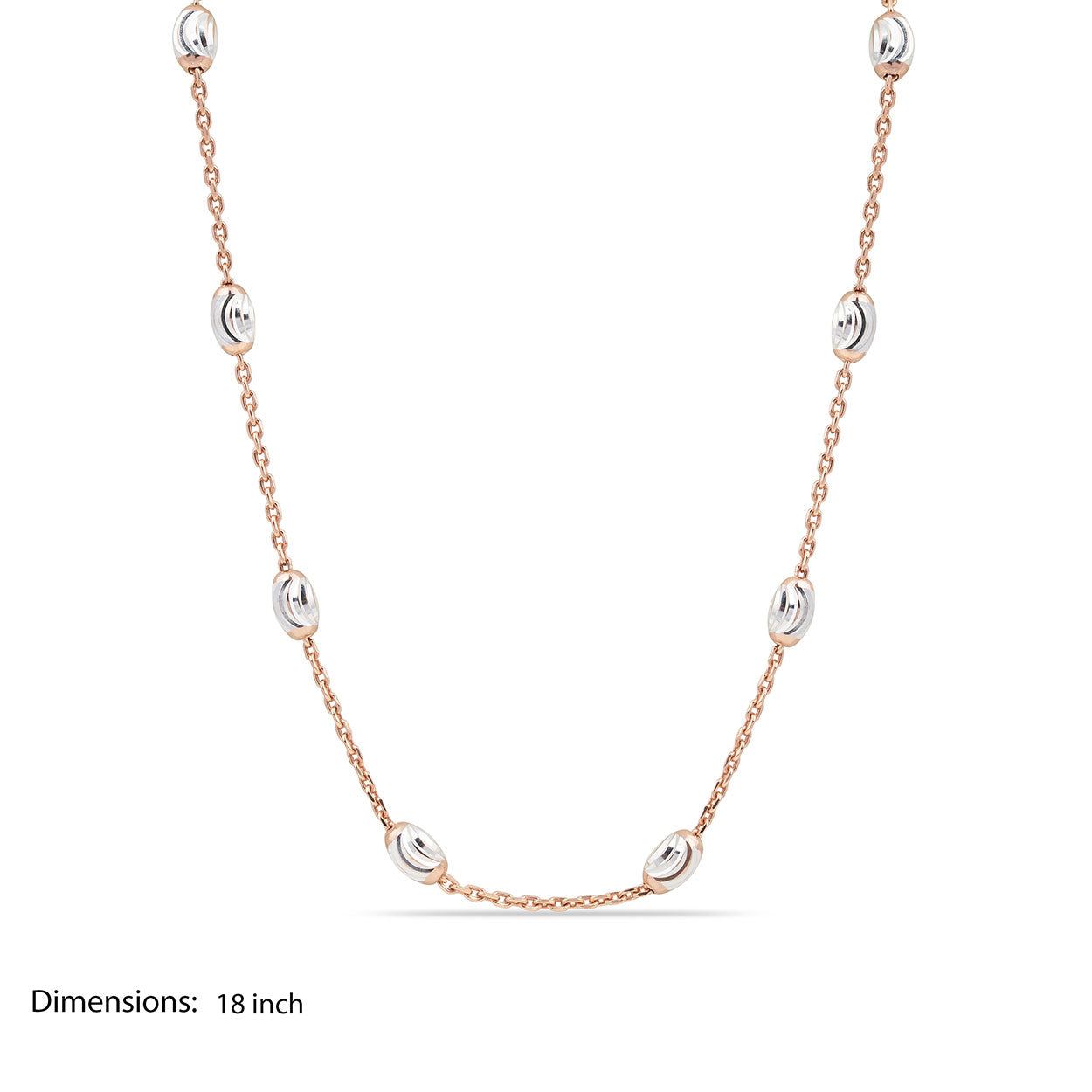 Destiny Rose Gold Dainty Chain