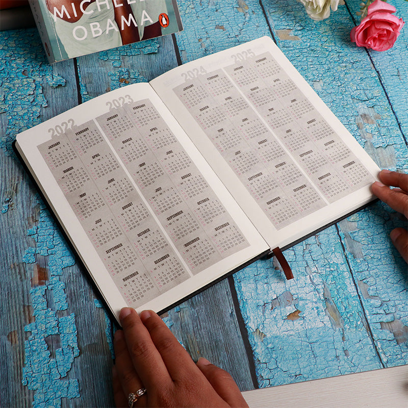 Personalized Solid Diary & Pen Gift Set
