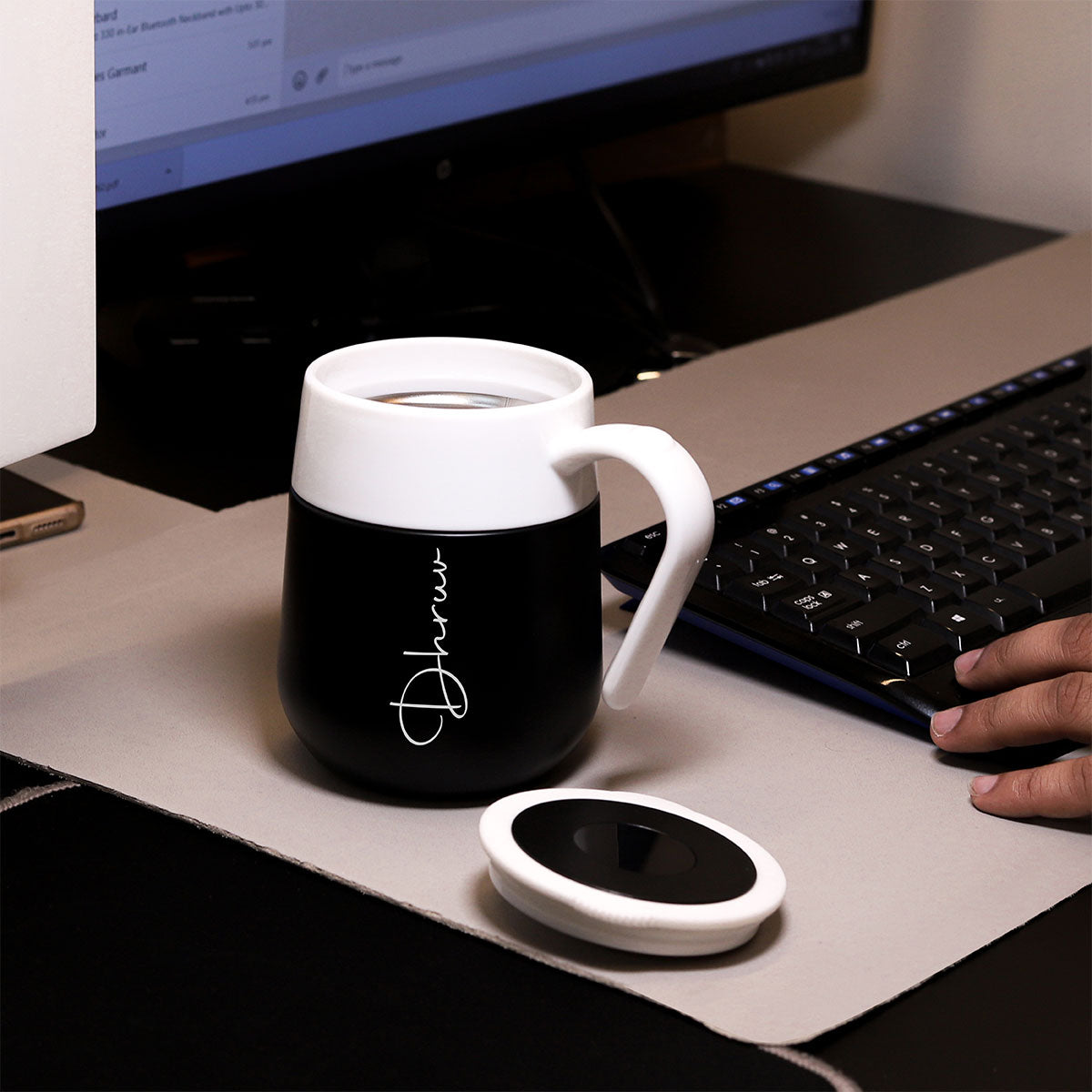 Temperature Coffee Mug With Smart LED Display