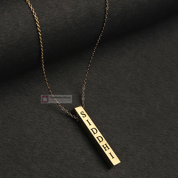 Metal Bar Pendent