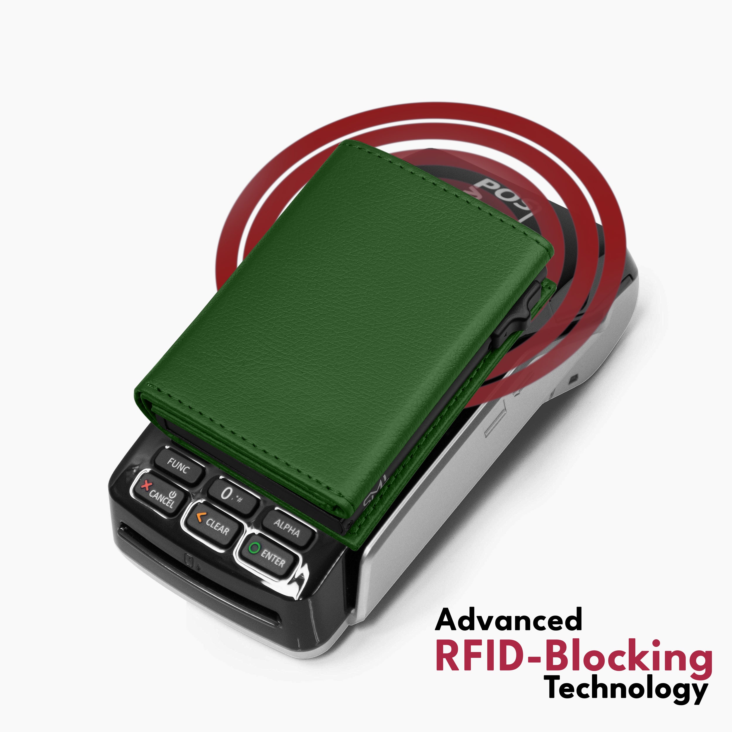 Urban Pop RFID Protection Wallet Cardholder - Green