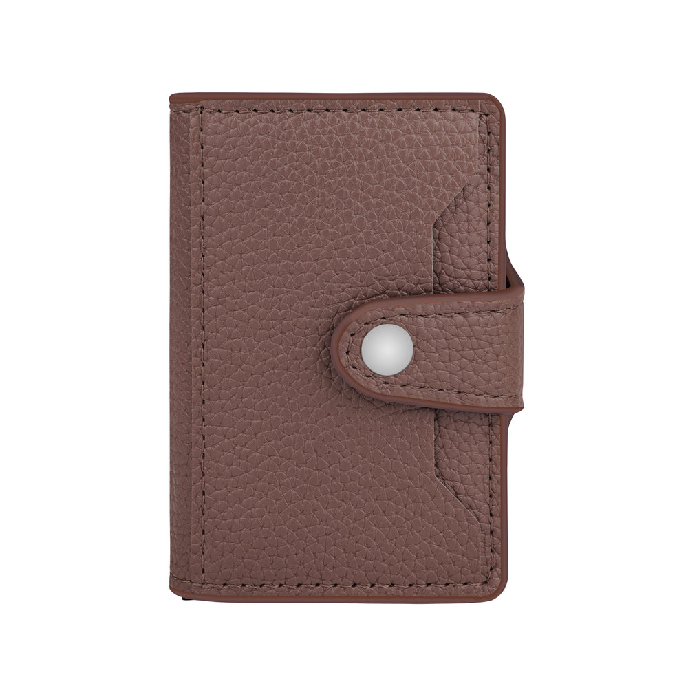 Stealth Shield RFID Protected Pop-Up Wallet Cardholder - Brown