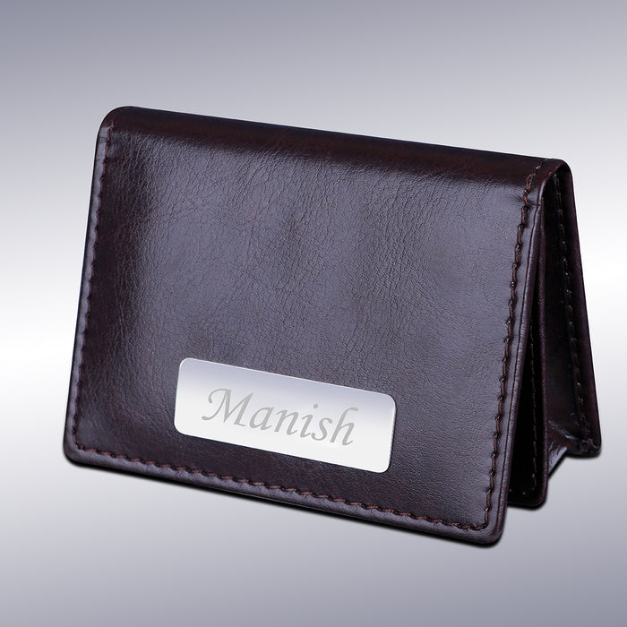 Logo Leather Cardholder main image 1