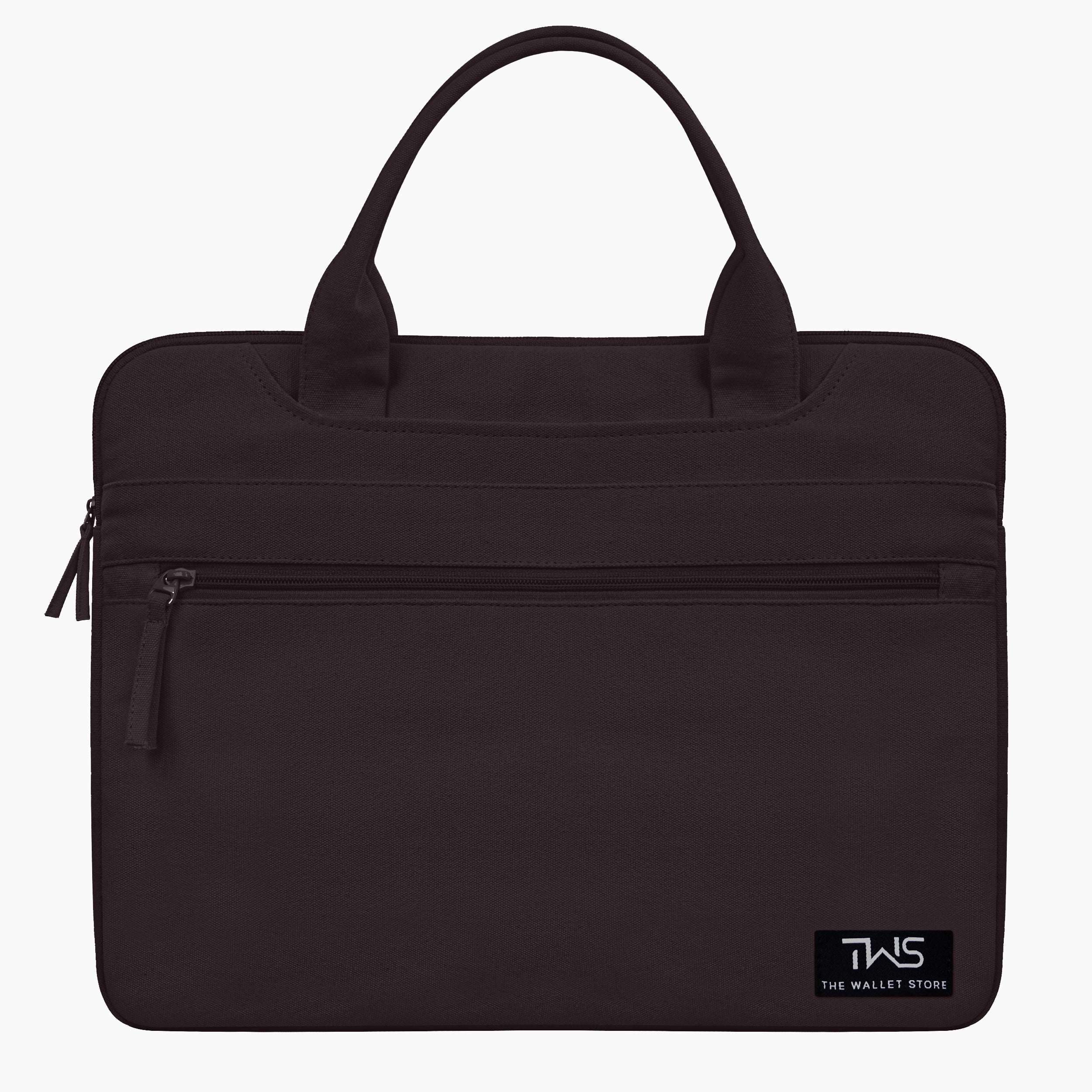 EcoCarry Canvas Laptop Bag - Brown