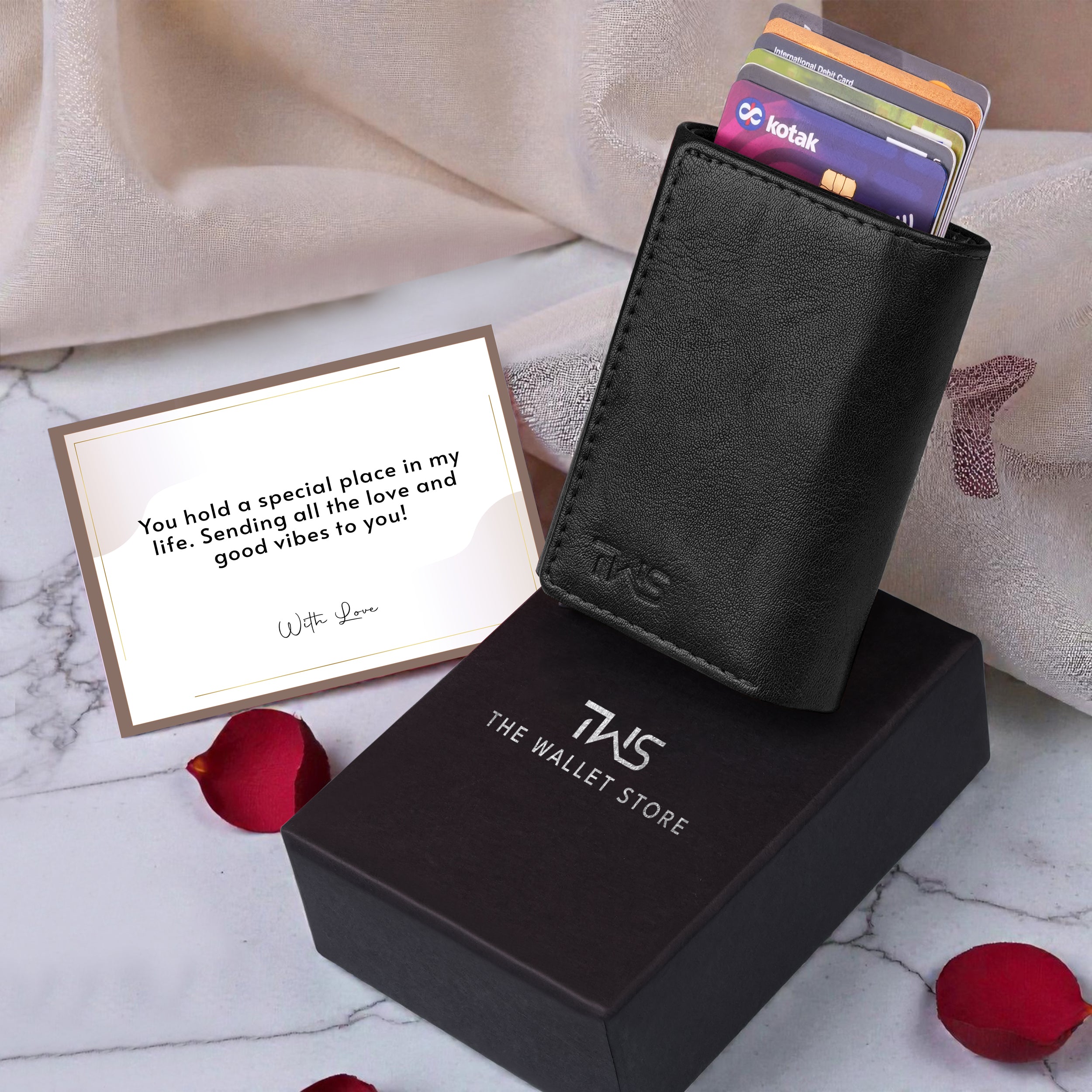 Maverick RFID Protected Wallet Cardholder - Black