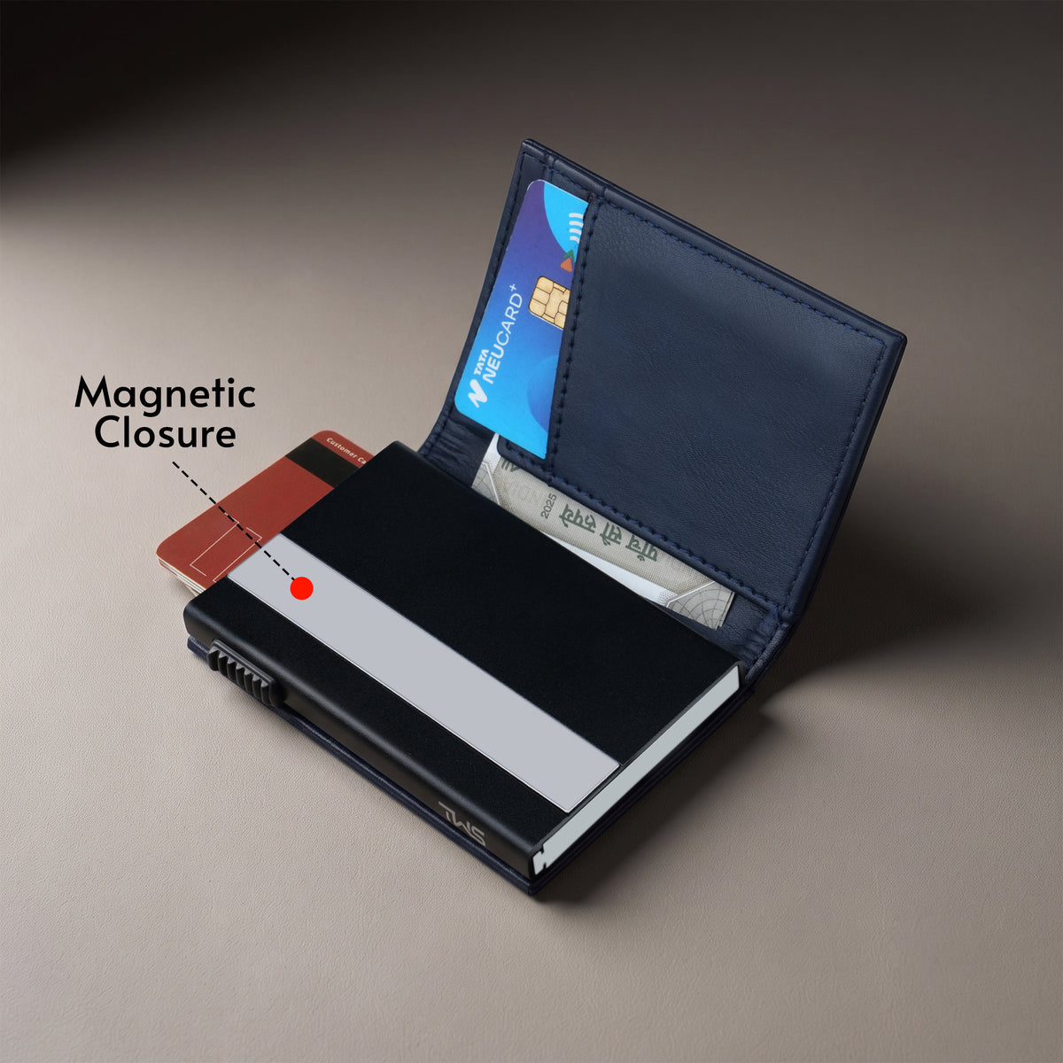 Aero Vault 2.0 RFID Protected Pop-Up Cardholder - Blue