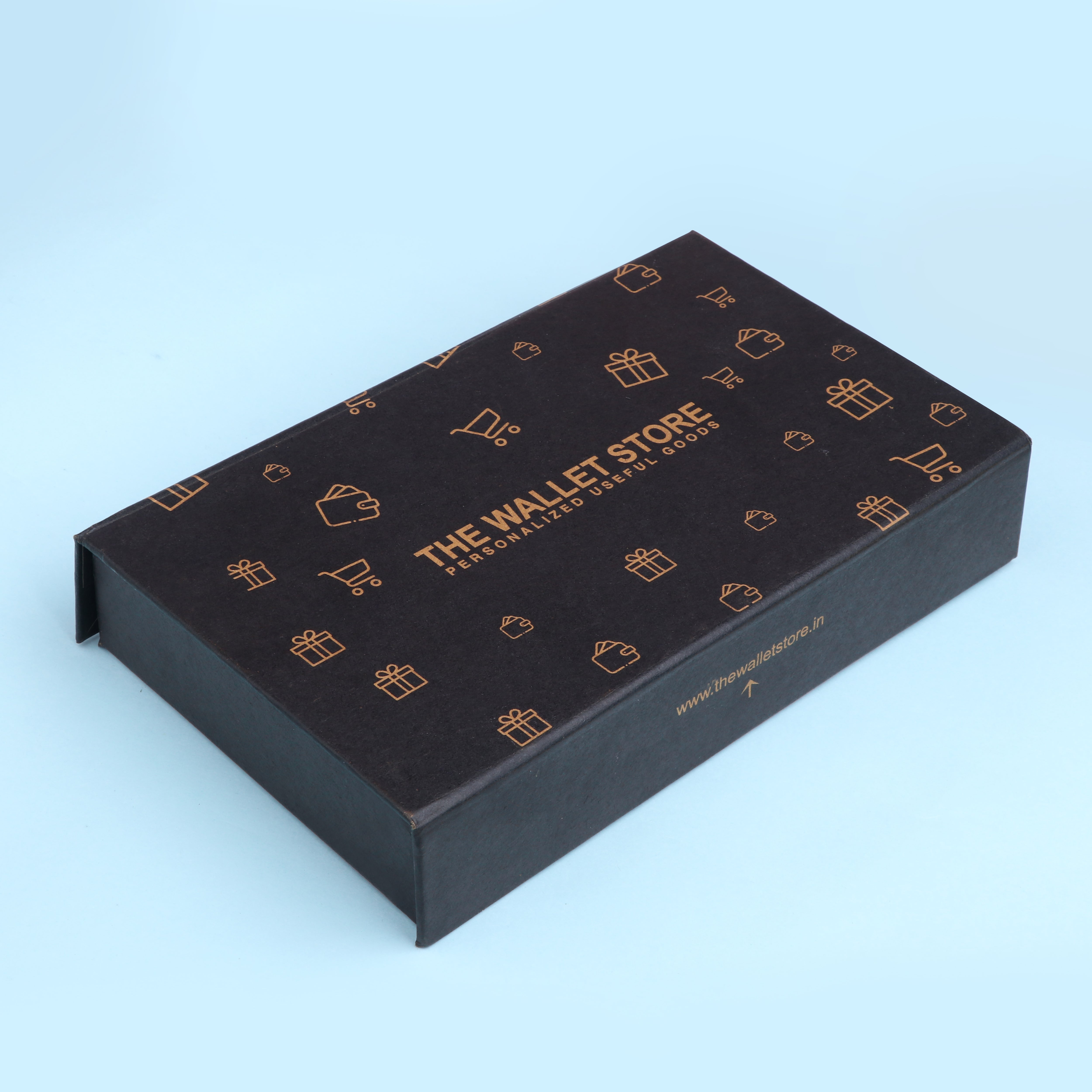 Personalized Men's Leather Belt & Wallet Gift Set
