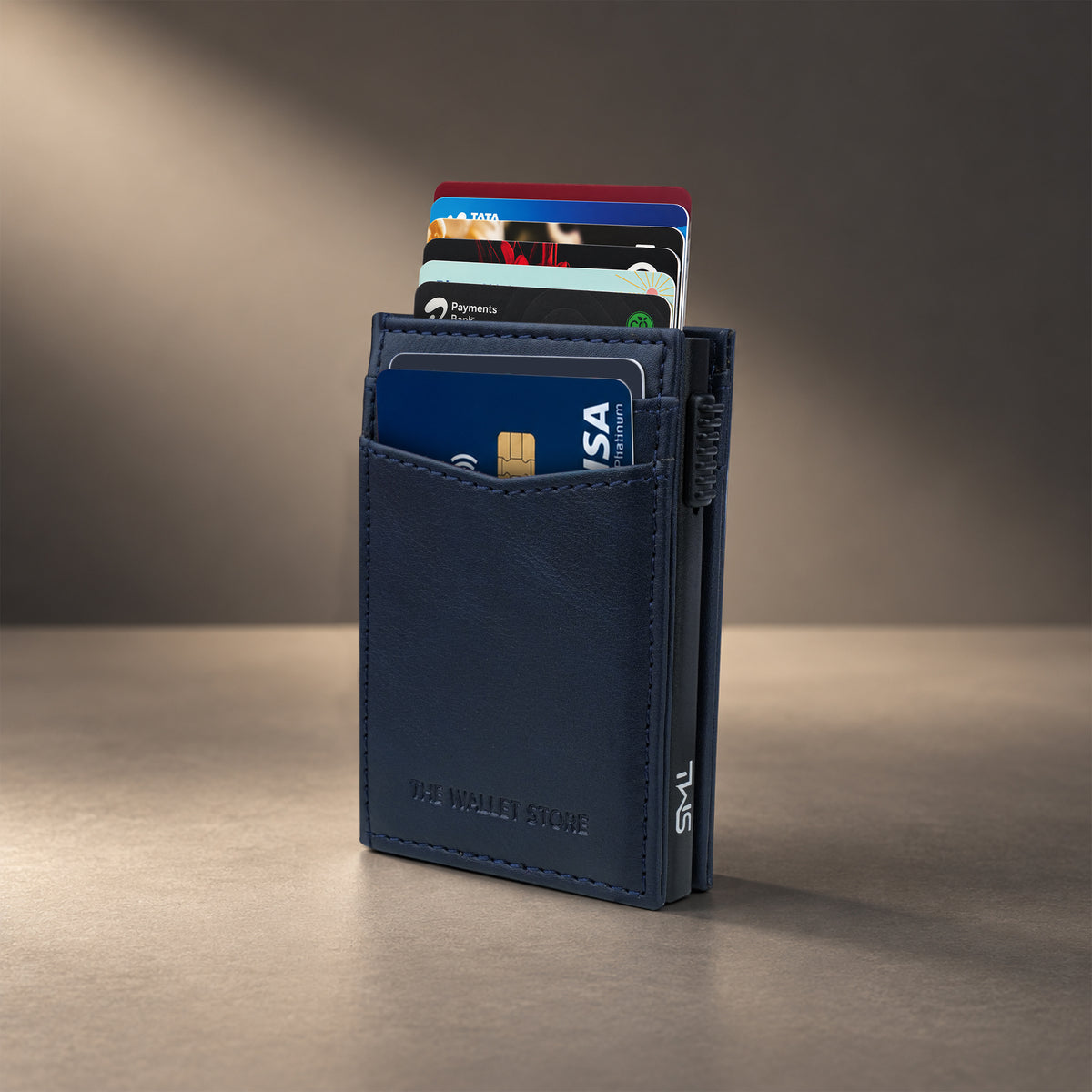 Aero Vault 2.0 RFID Protected Pop-Up Cardholder - Blue