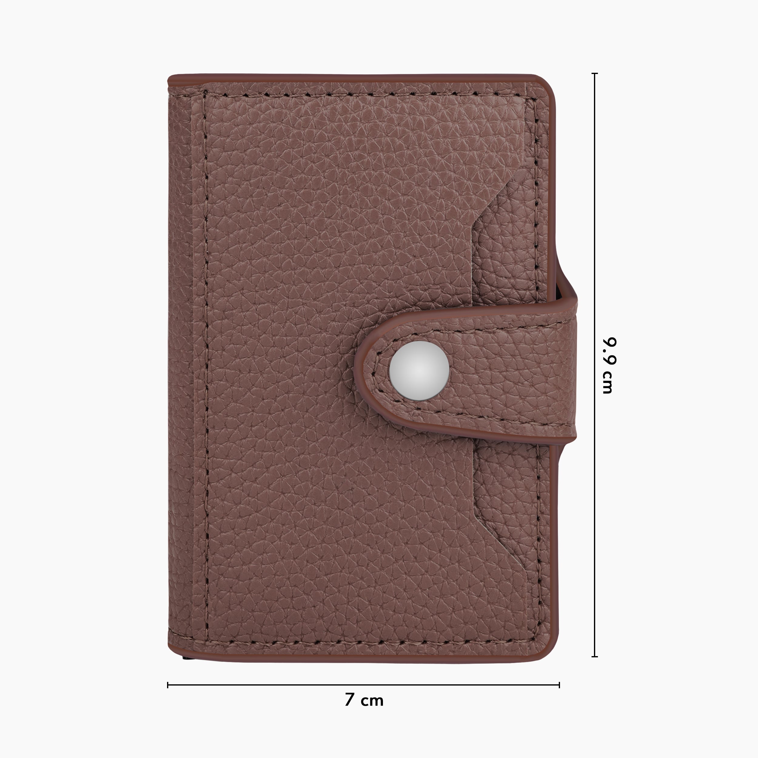 Stealth Shield RFID Protected Pop-Up Wallet Cardholder - Brown