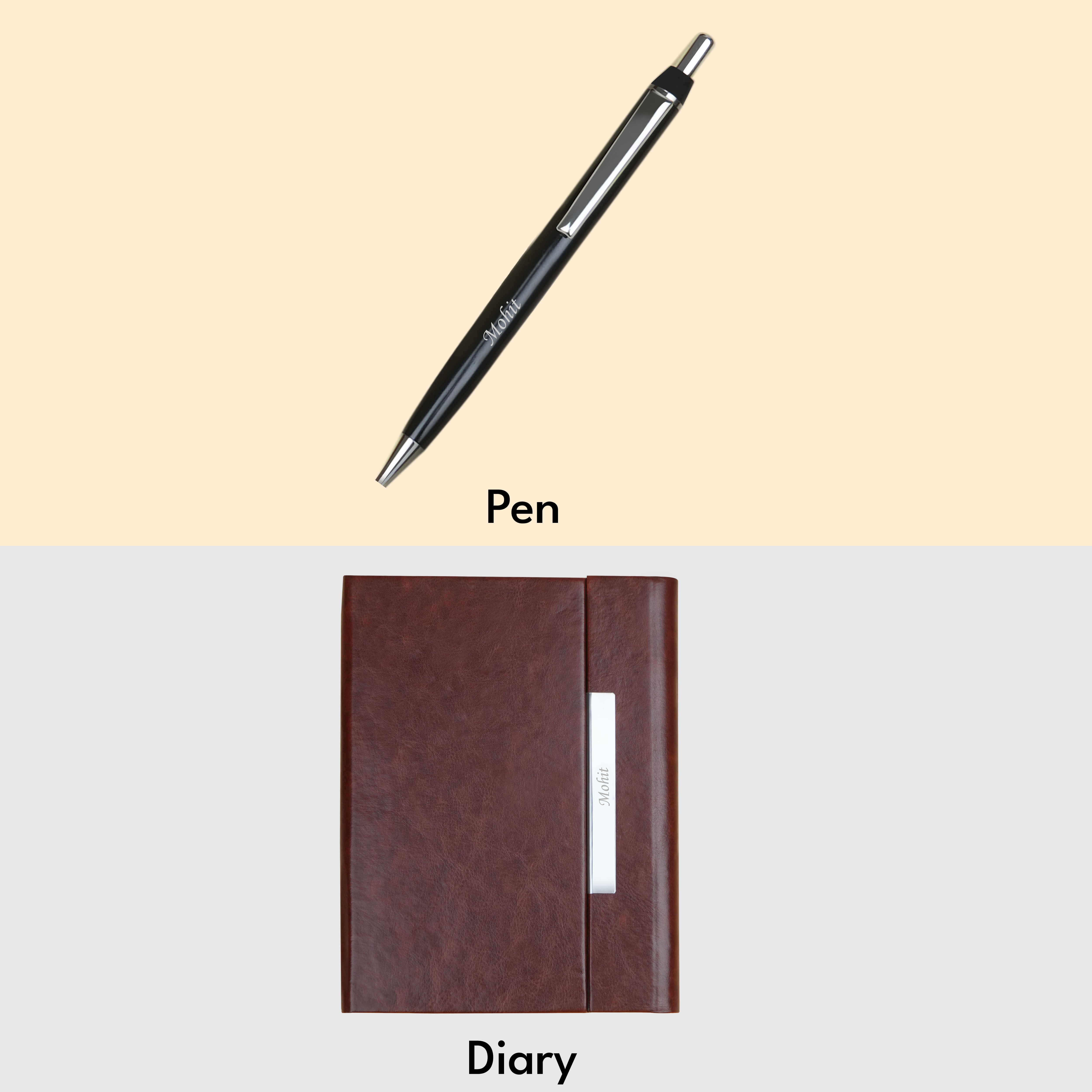 Personalized Diary & Pen Writing Set