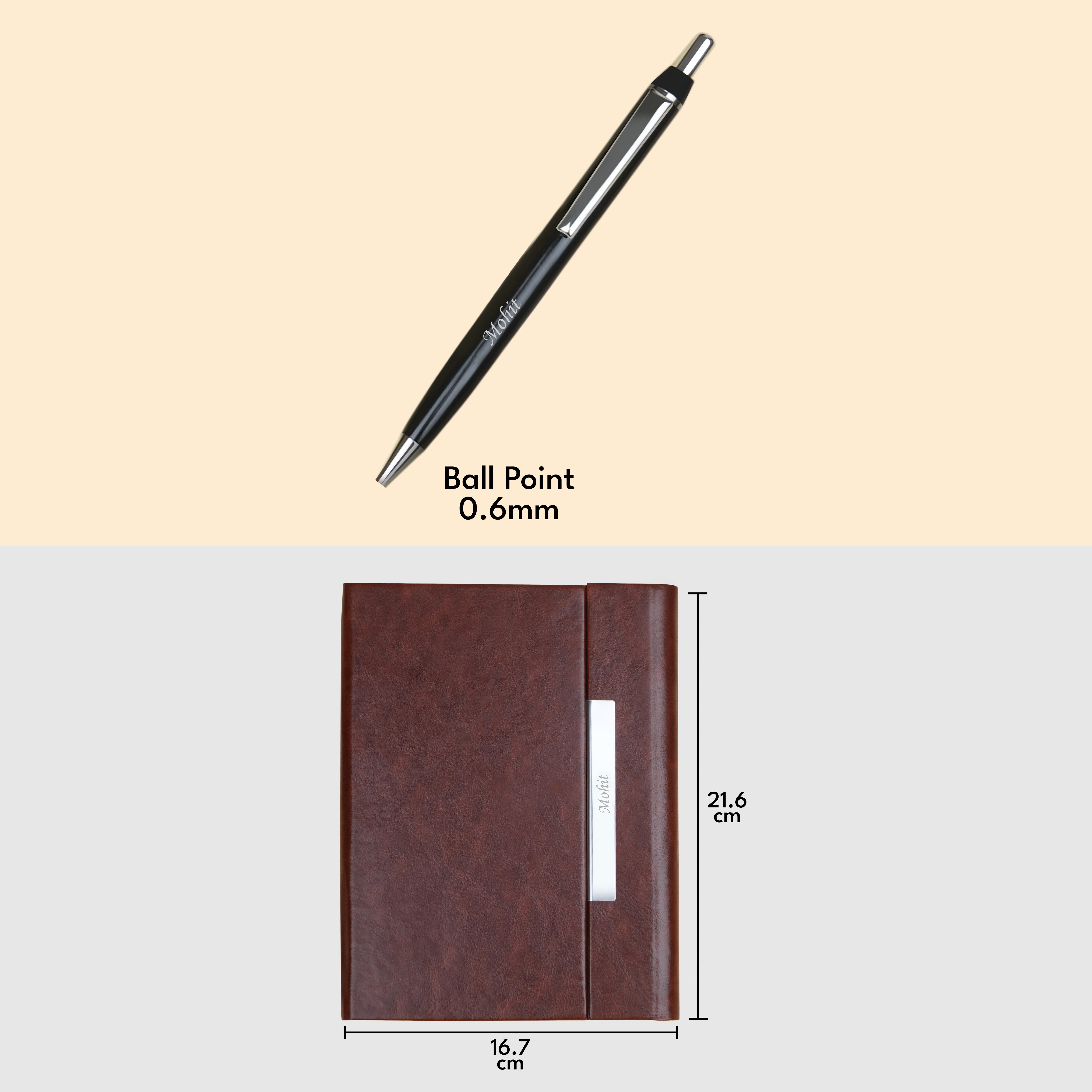 Personalized Diary & Pen Writing Set