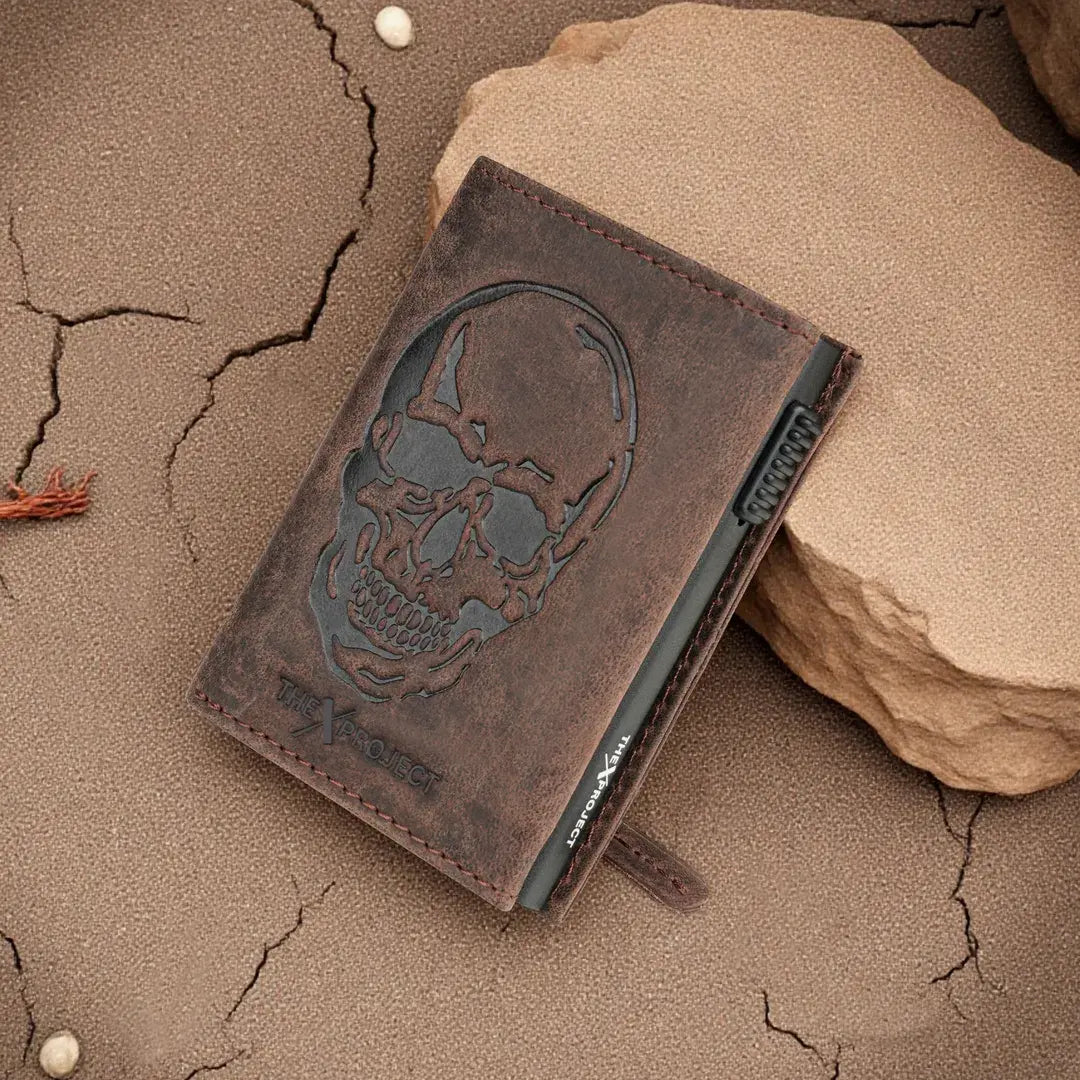 Premium Wildlife Series RFID-Protected Genuine Leather Wallet