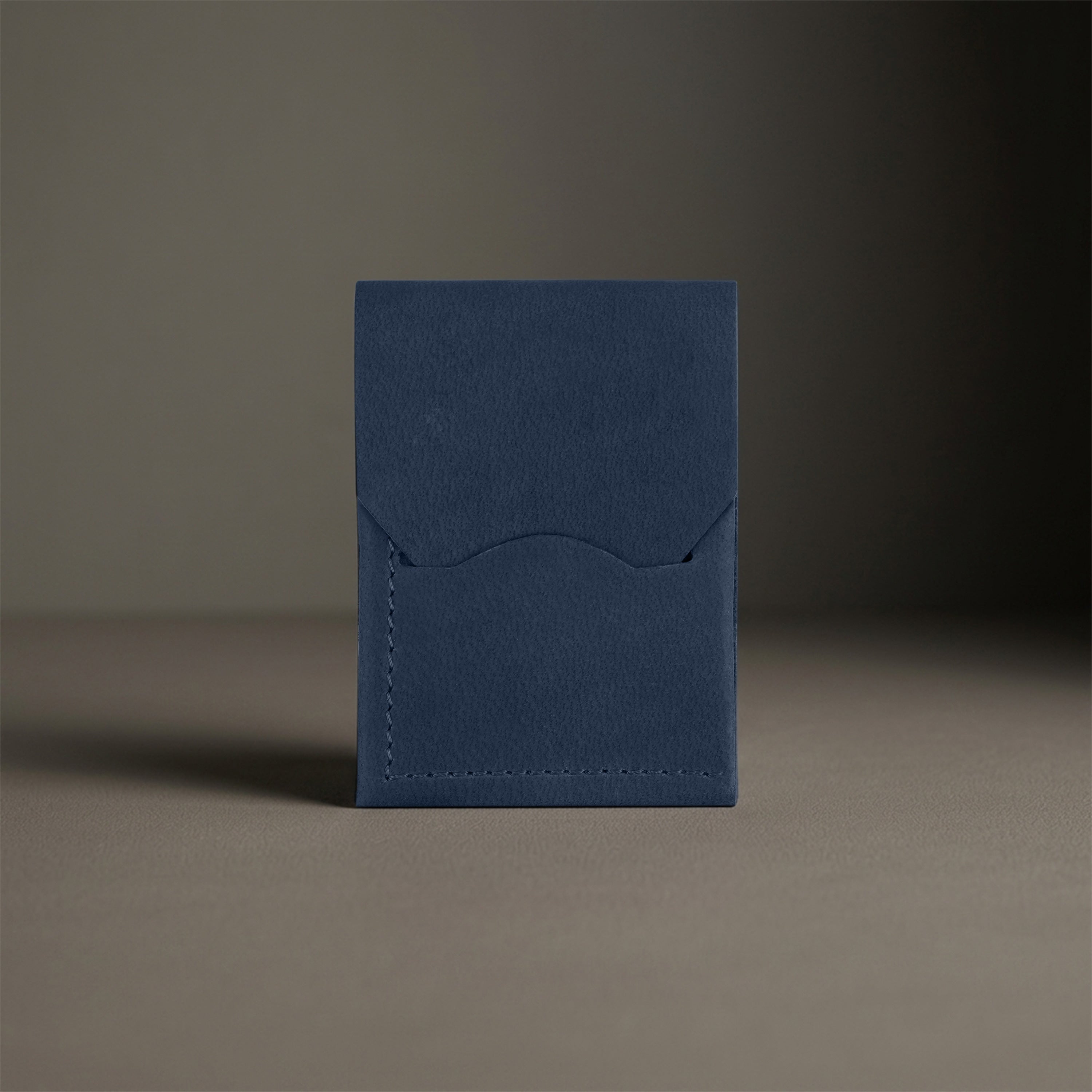 Urban Flip Genuine Leather Wallet - Blue