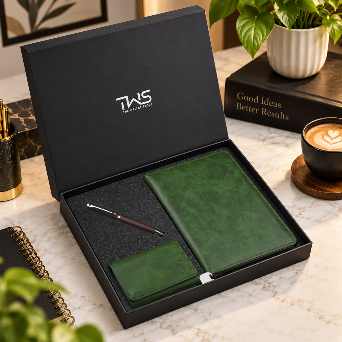 Maverick Signature Executive Gift Set - Green
