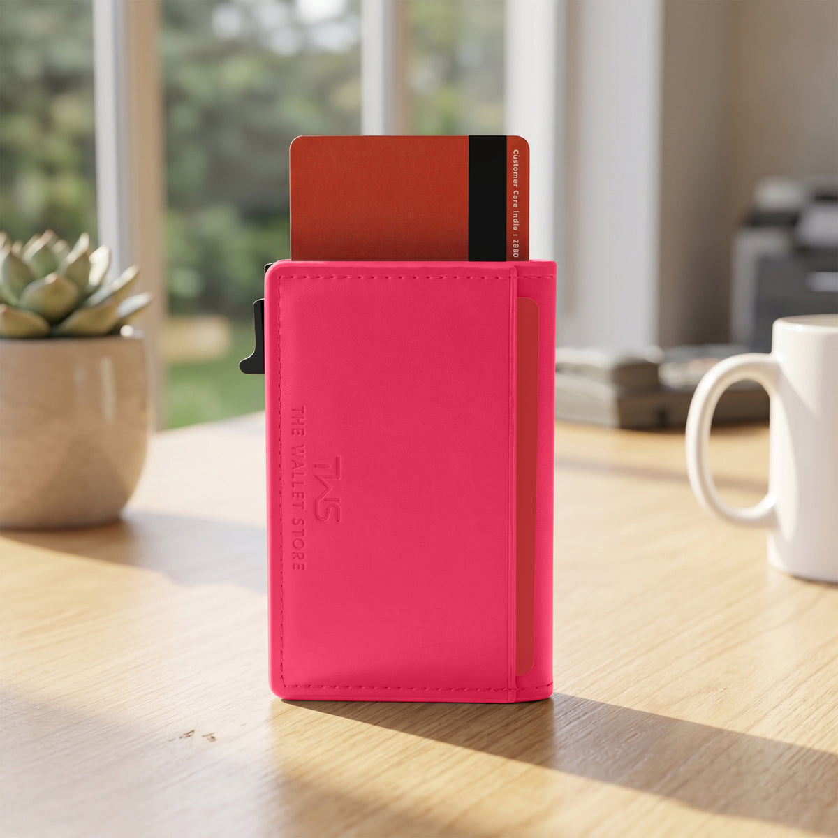 Aero Vault RFID Protected Pop-Up Cardholder - Red