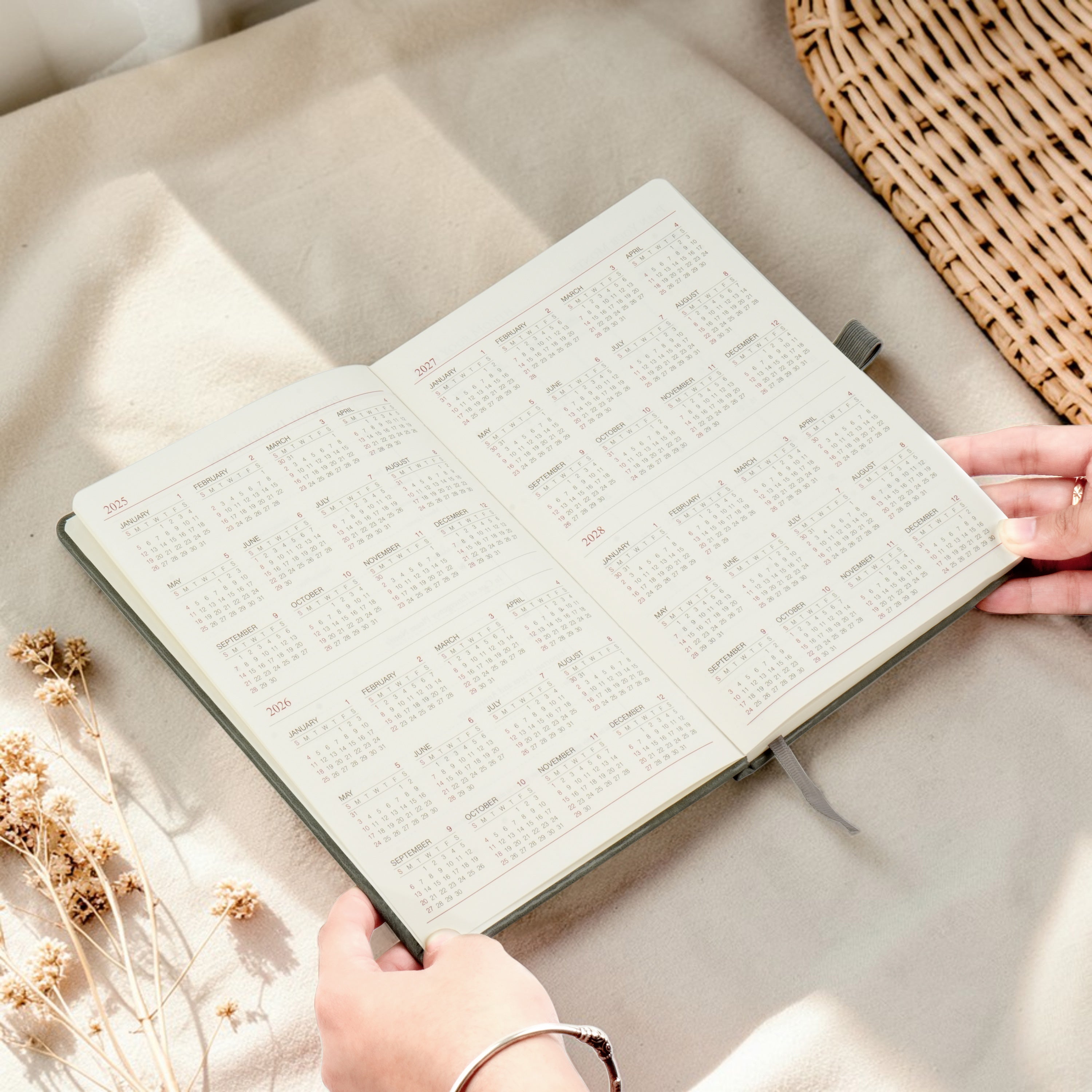 Personalized Inkspire Diary With Name & Charm - Grey