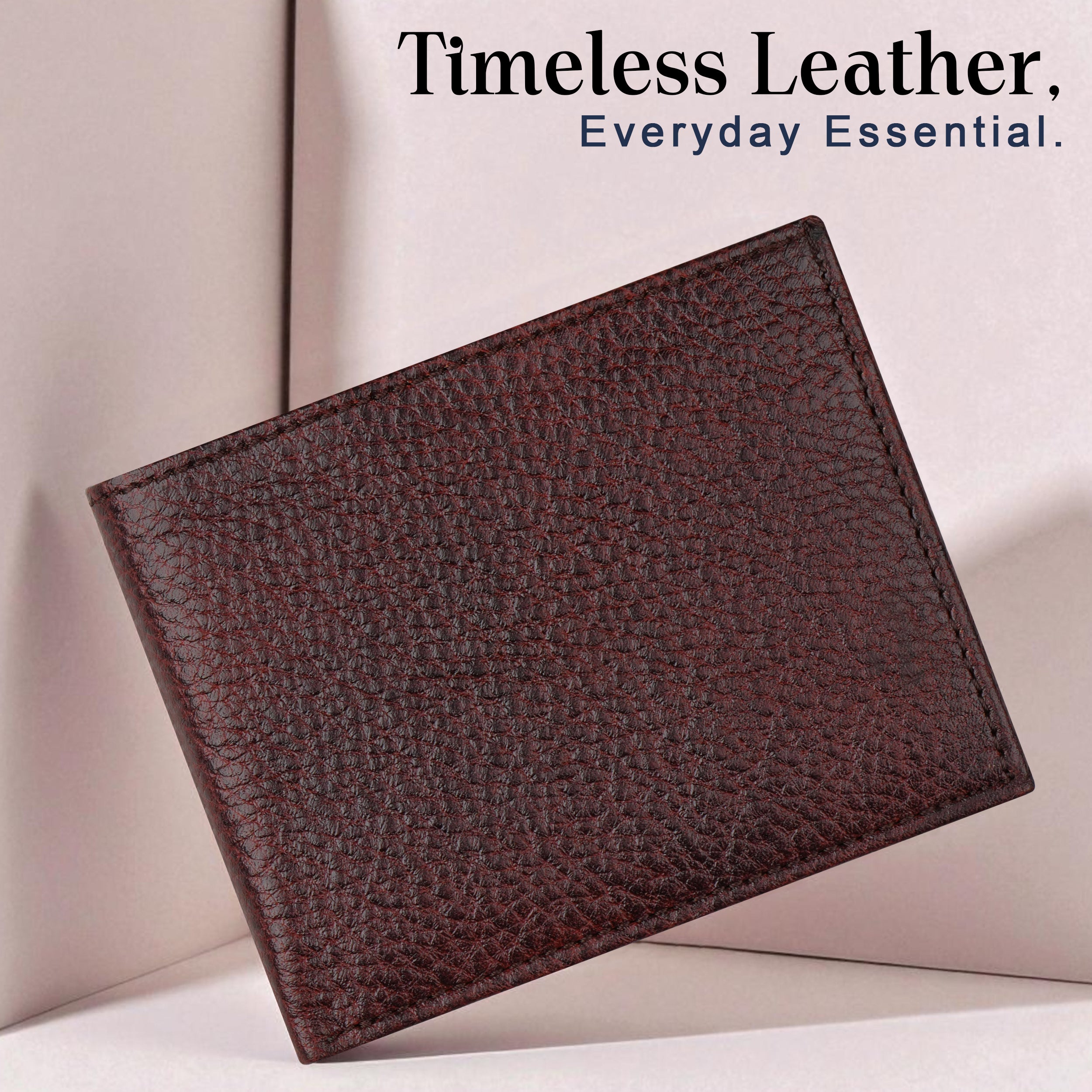 Auburn Genuine Leather Wallet For Men
