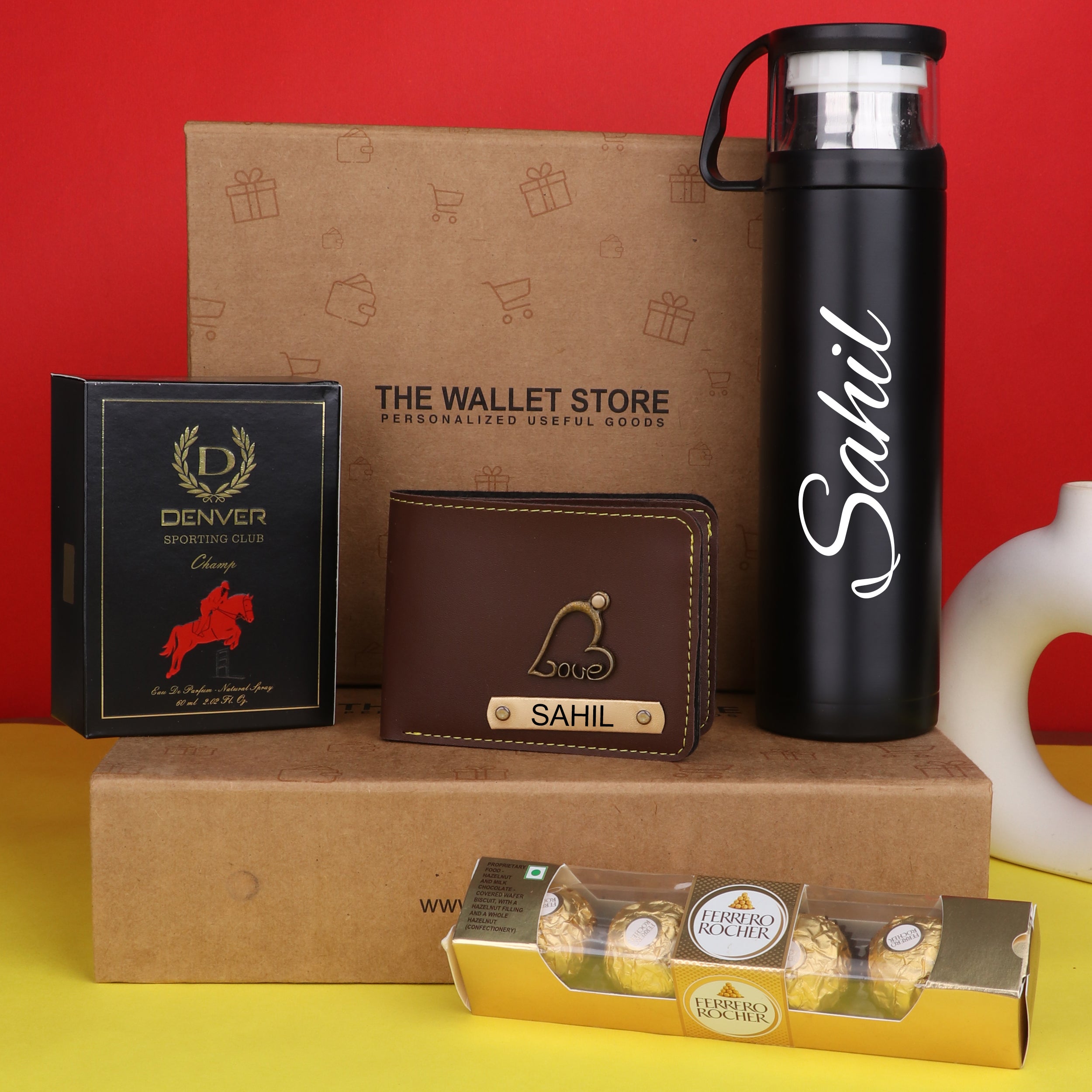 Wholesome Personalized Gift Hamper For Him