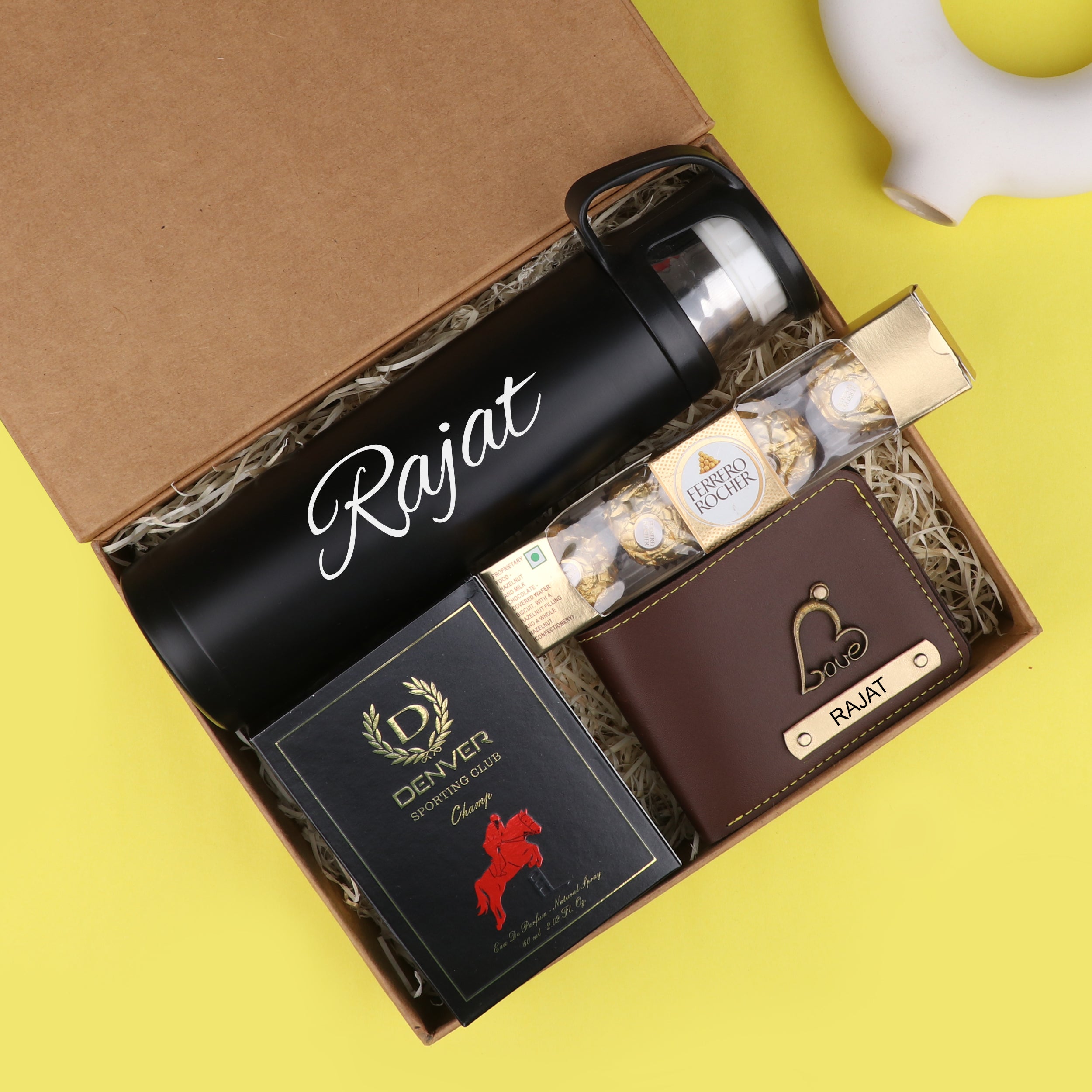 Wholesome Personalized Gift Hamper For Him