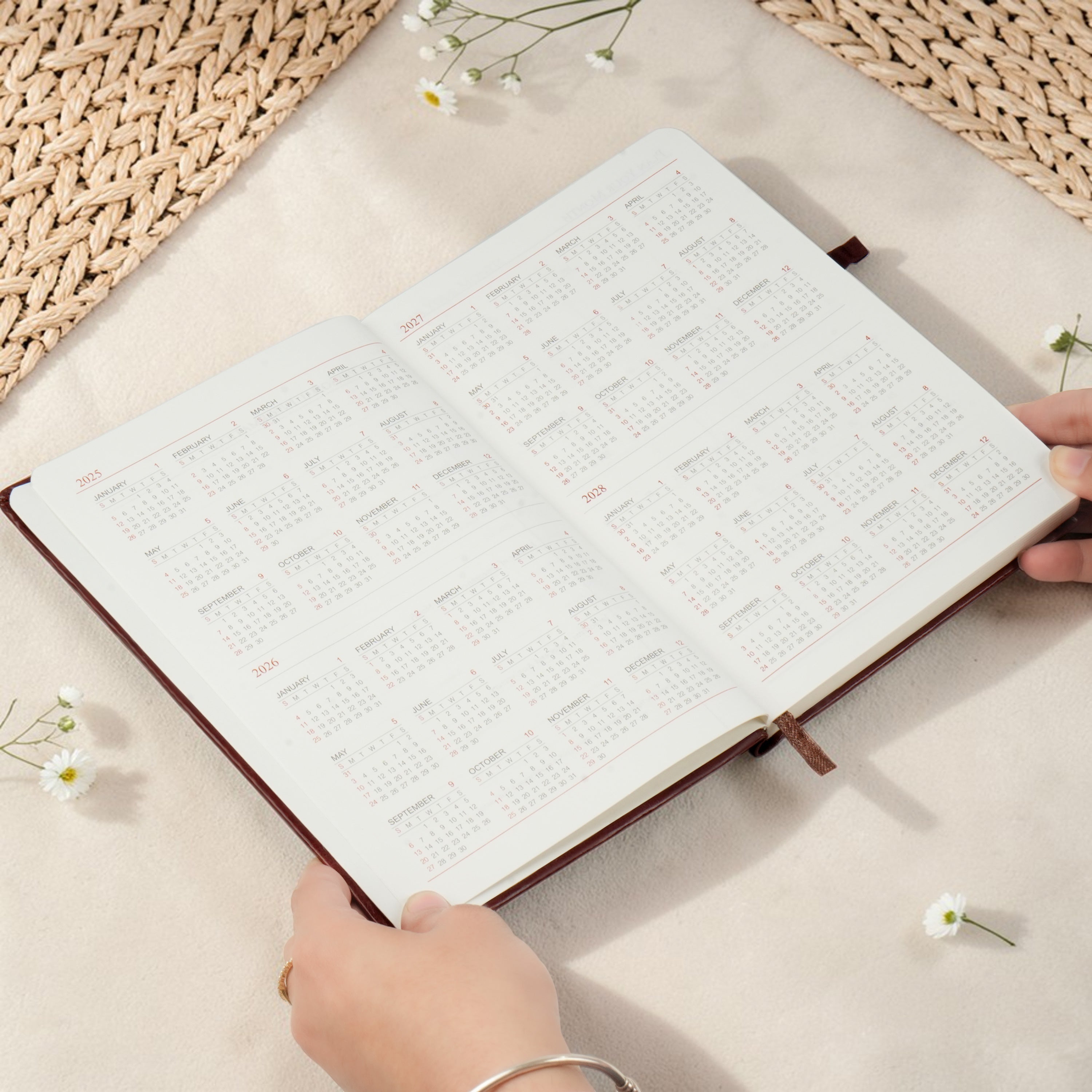 Personalized Inkspire Diary With Name & Charm - Brown