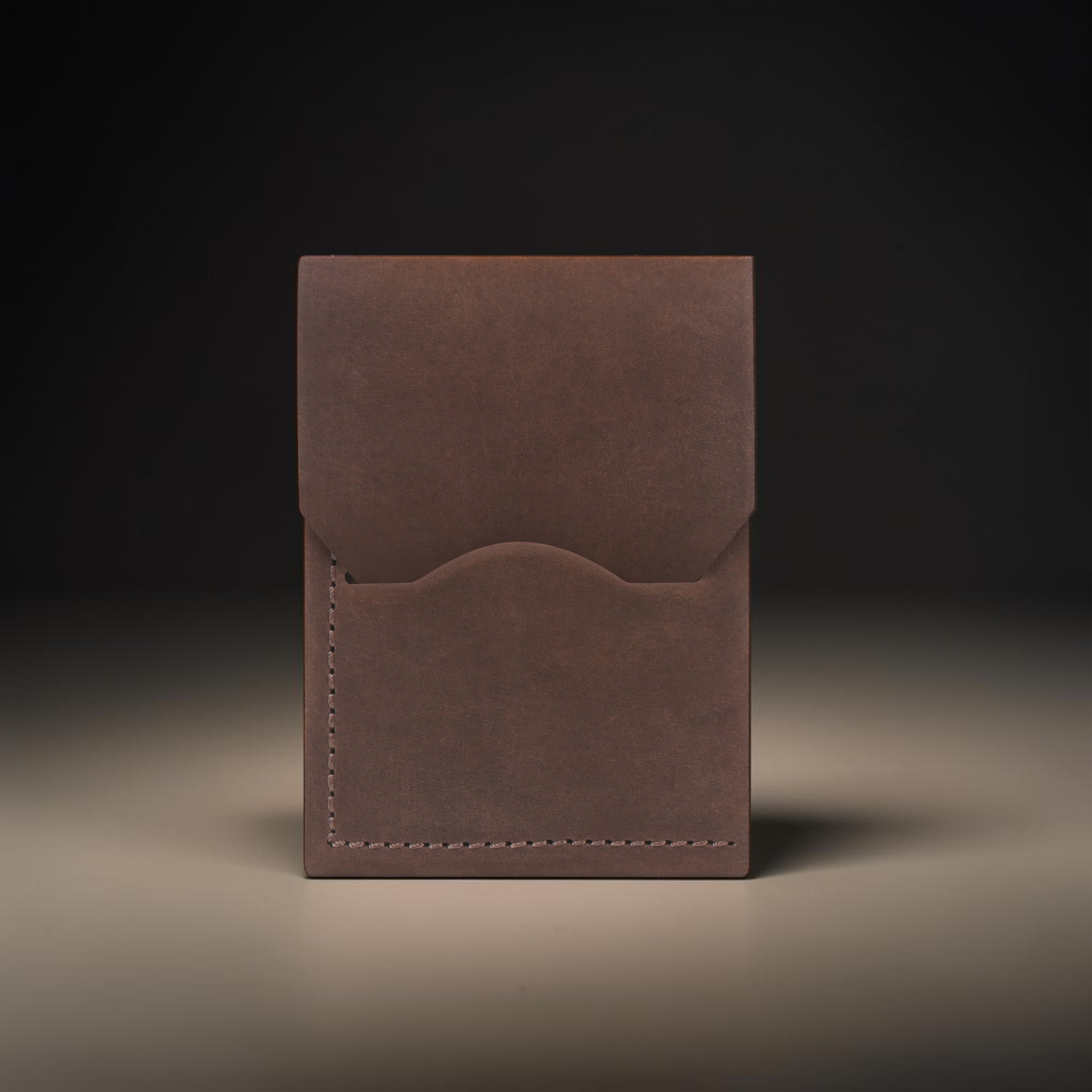 Urban Flip Genuine Leather Wallet - Brown