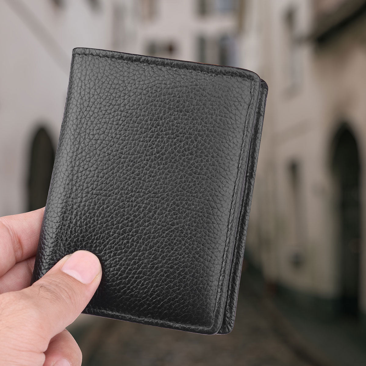 Premium Leather Wallet With RFID Theft Protection