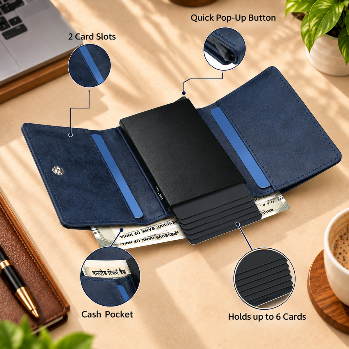 Maverick Signature Executive Gift Set - Blue