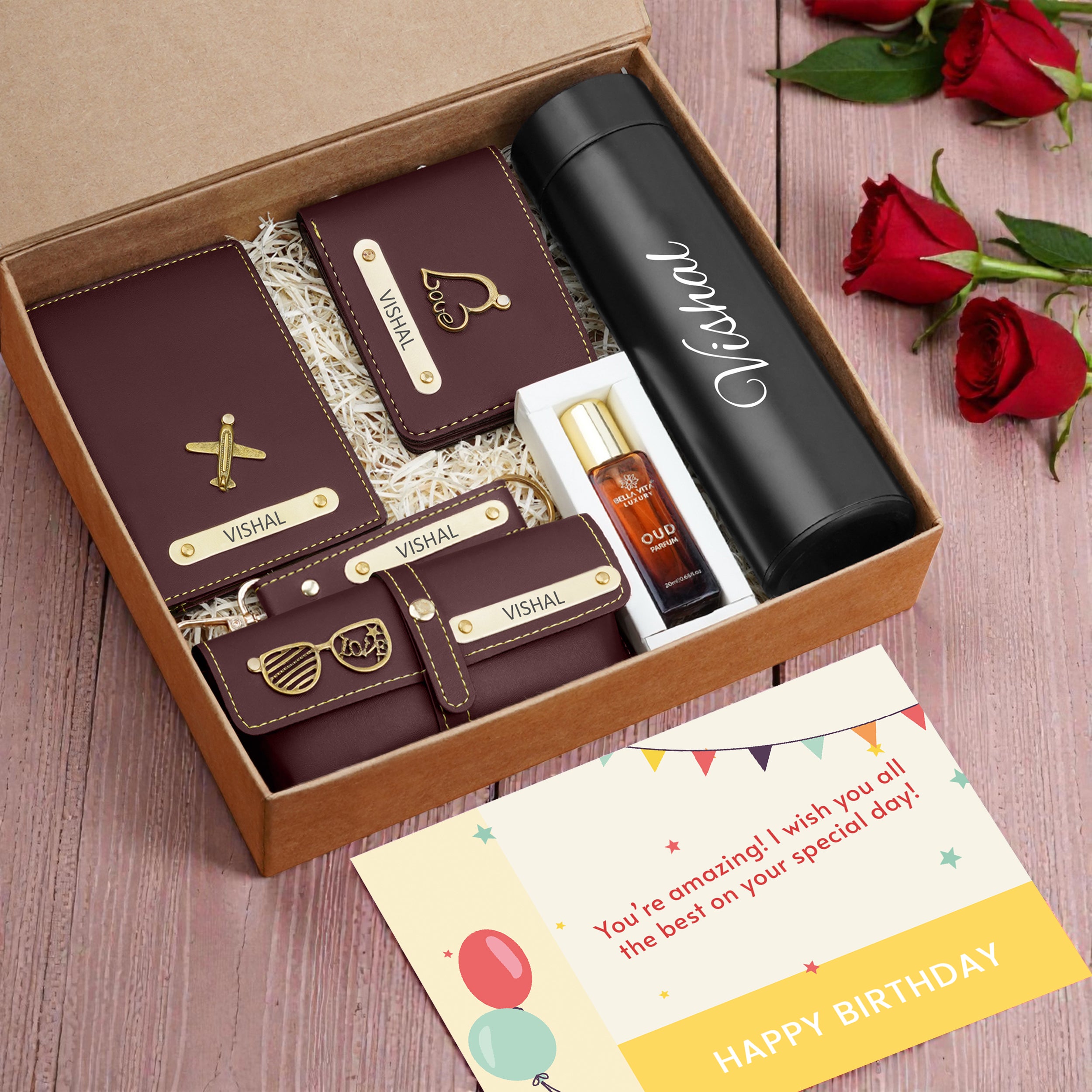 Travel Love Personalized Gift Hamper For Him