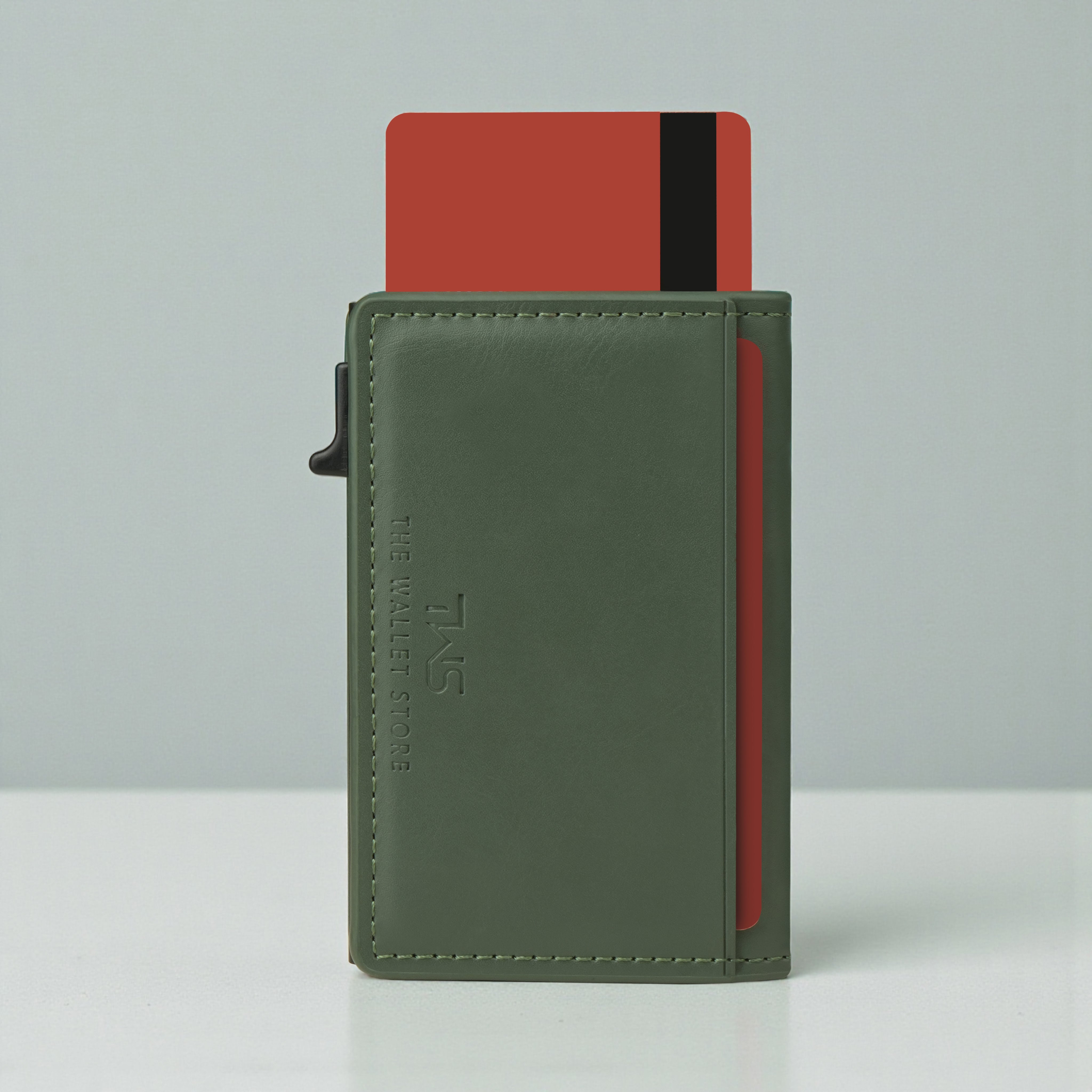 Aero Vault RFID Protected Pop-Up Cardholder - Green