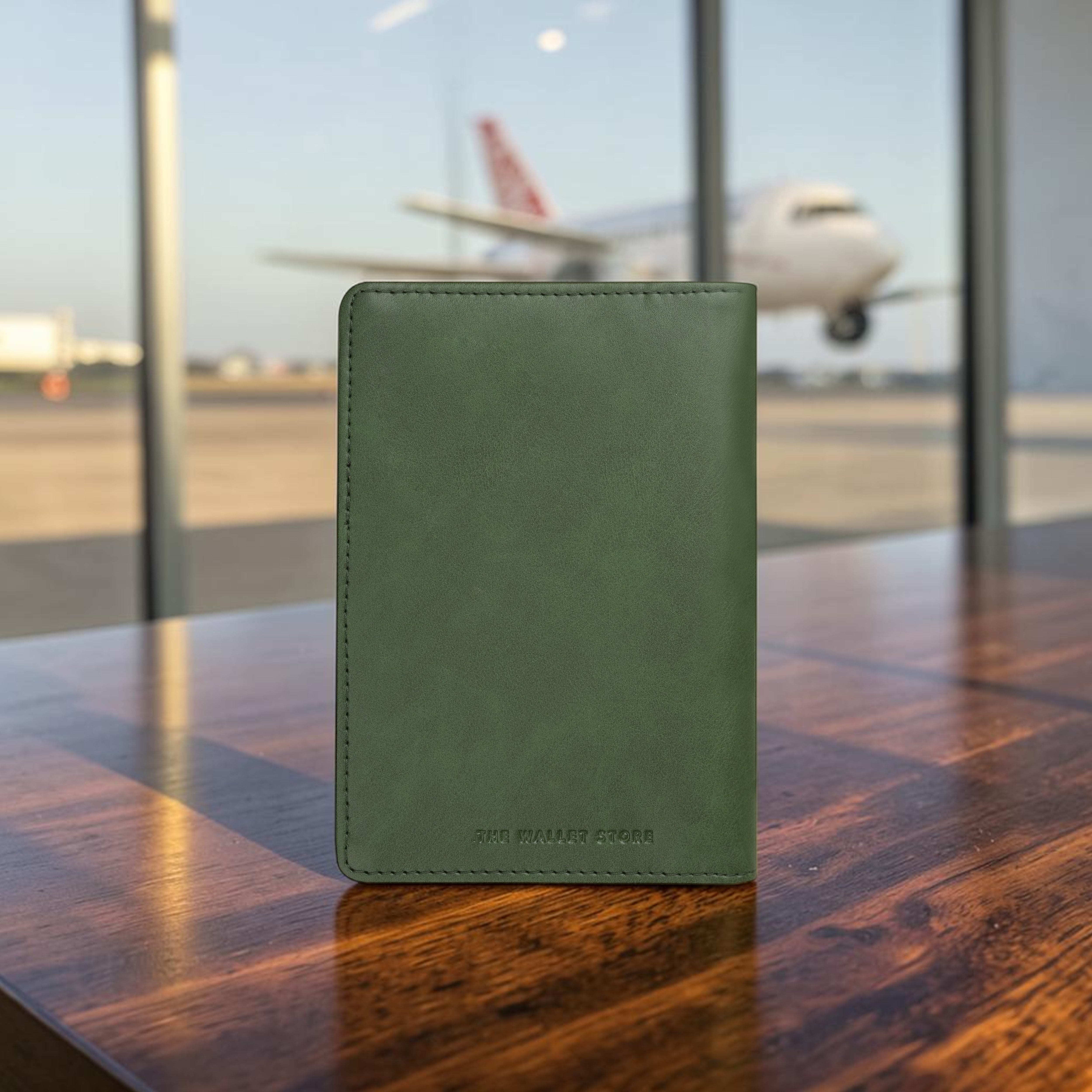 Horizon Travel Passport Holder - Green