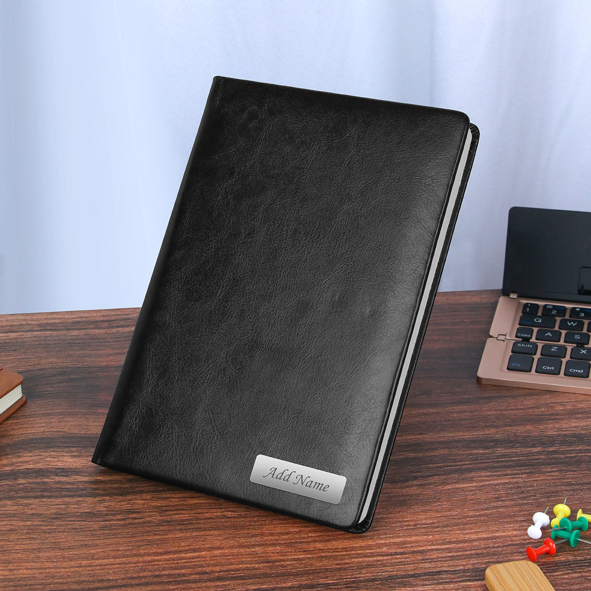 Personalized Premium Leatherette Diary With Name