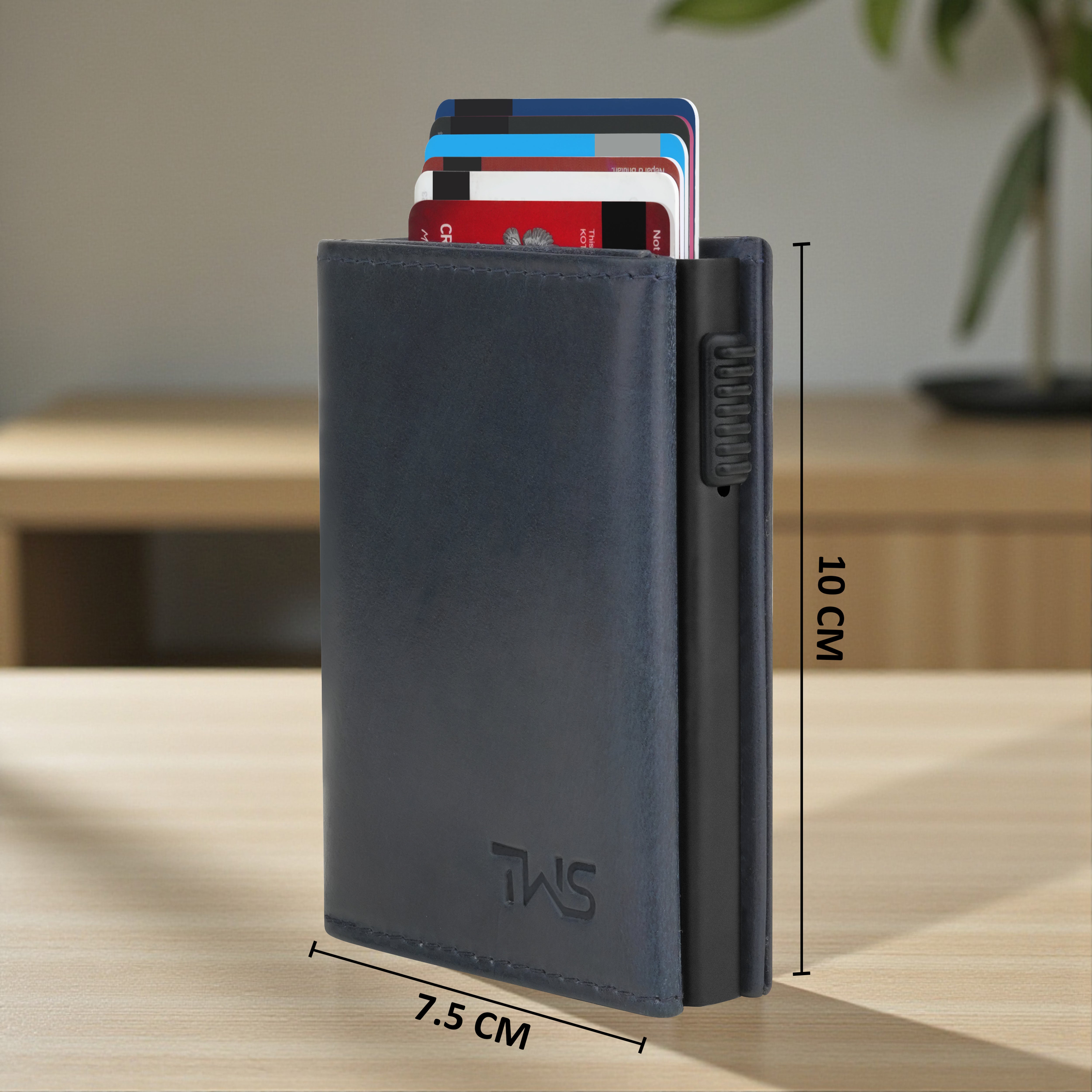 Defender 2.0 RFID Protected Cardholder Wallet - Blue