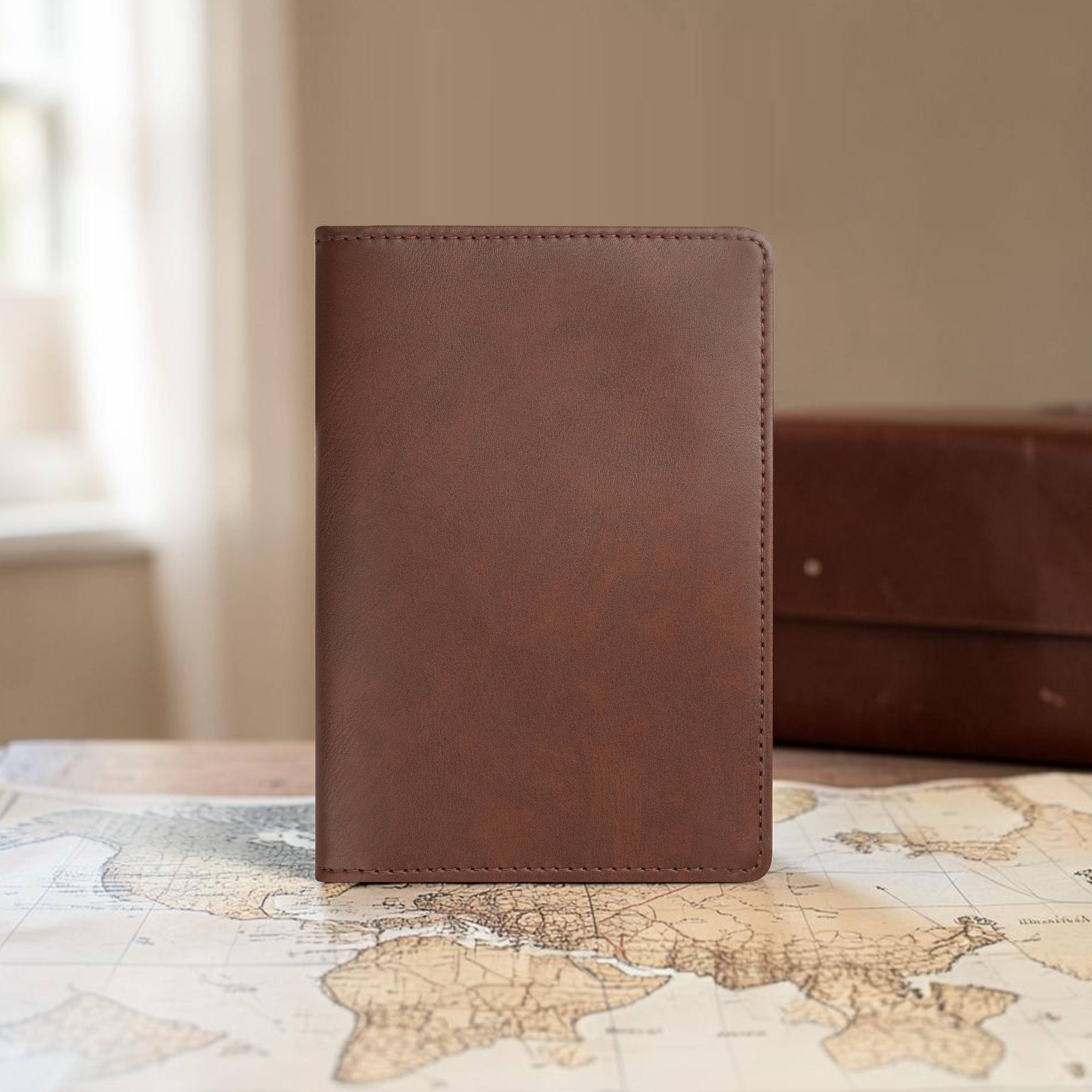 Horizon Travel Passport Holder - Brown
