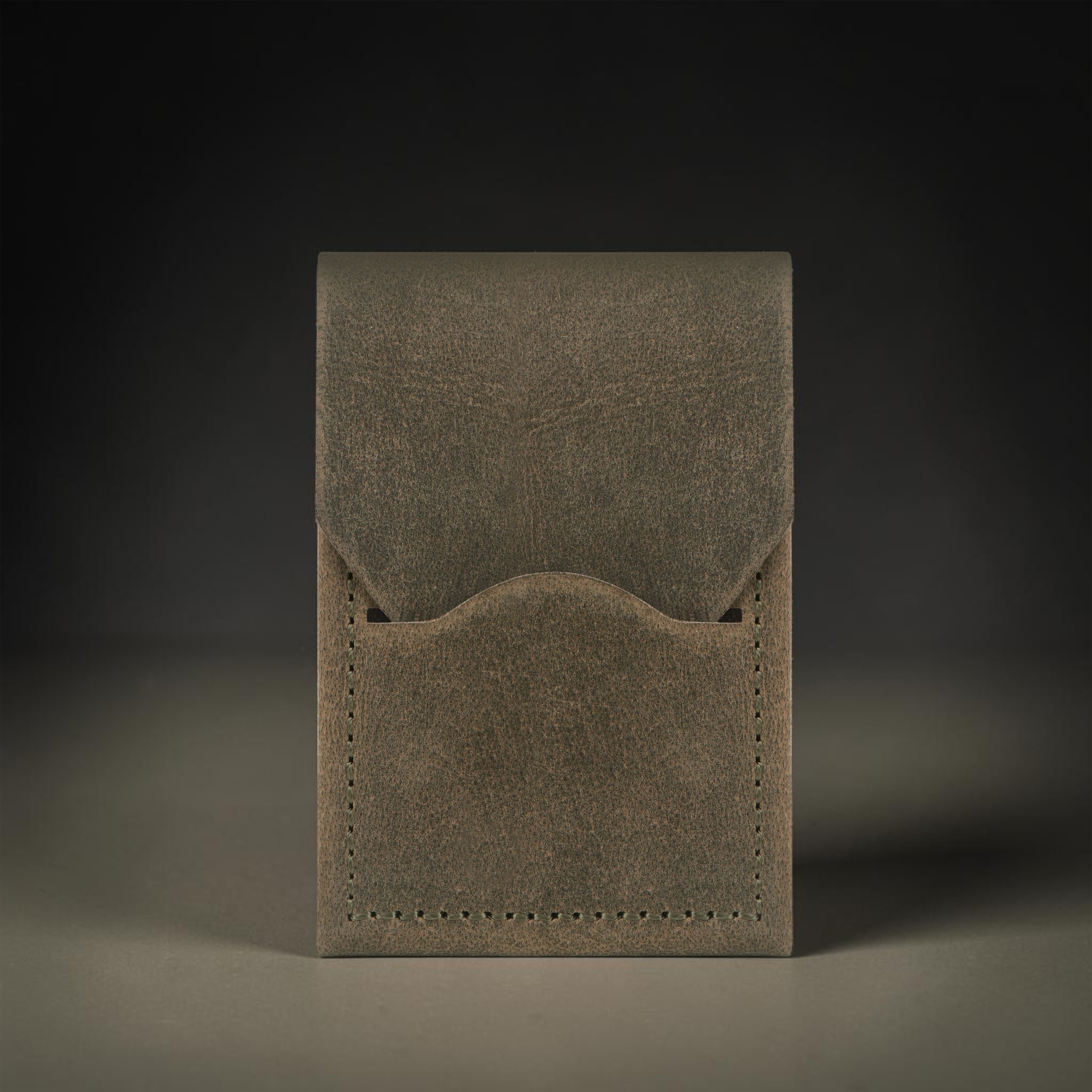 Urban Flip Genuine Leather Wallet - Green