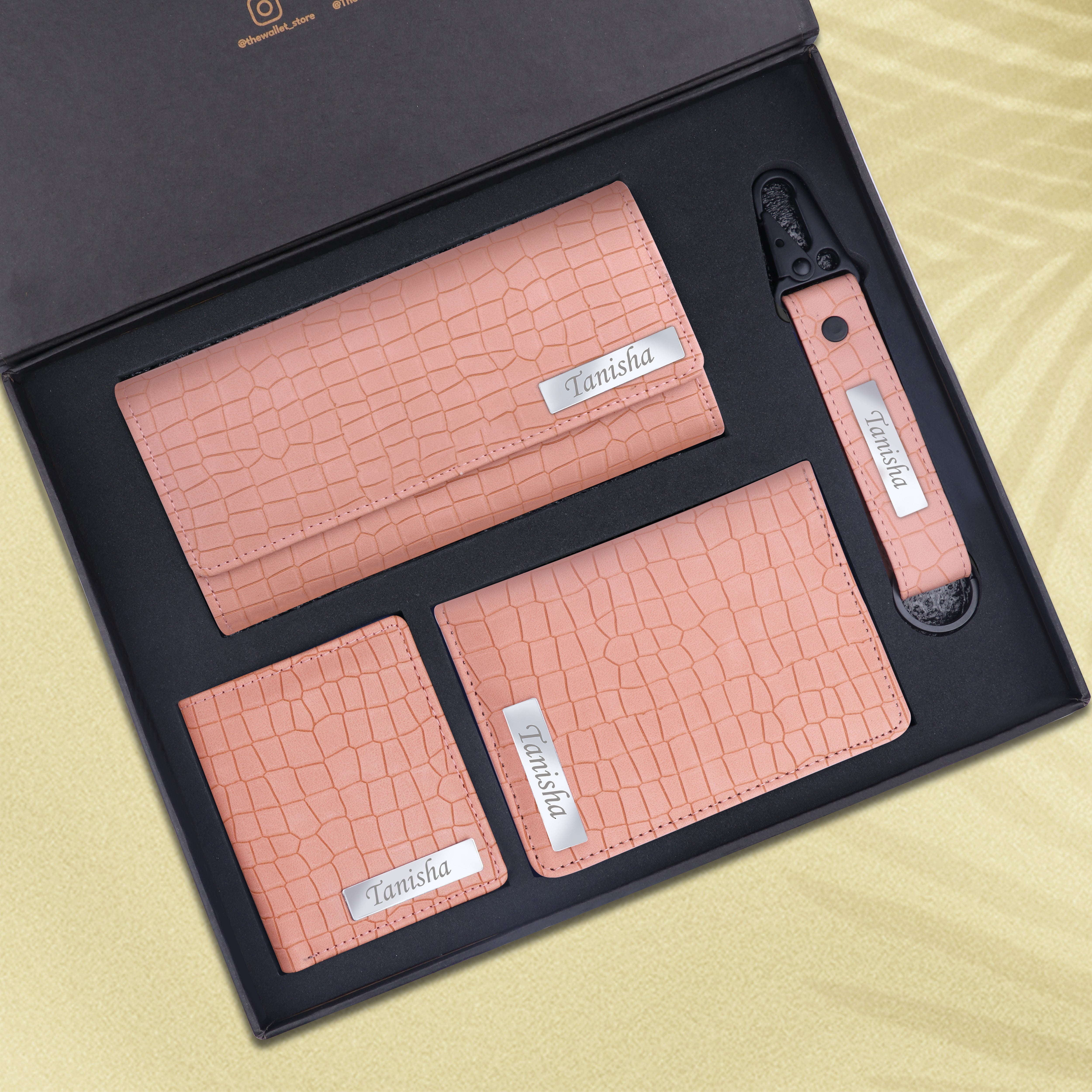 Personalized Travel Essential Gift Set For Women