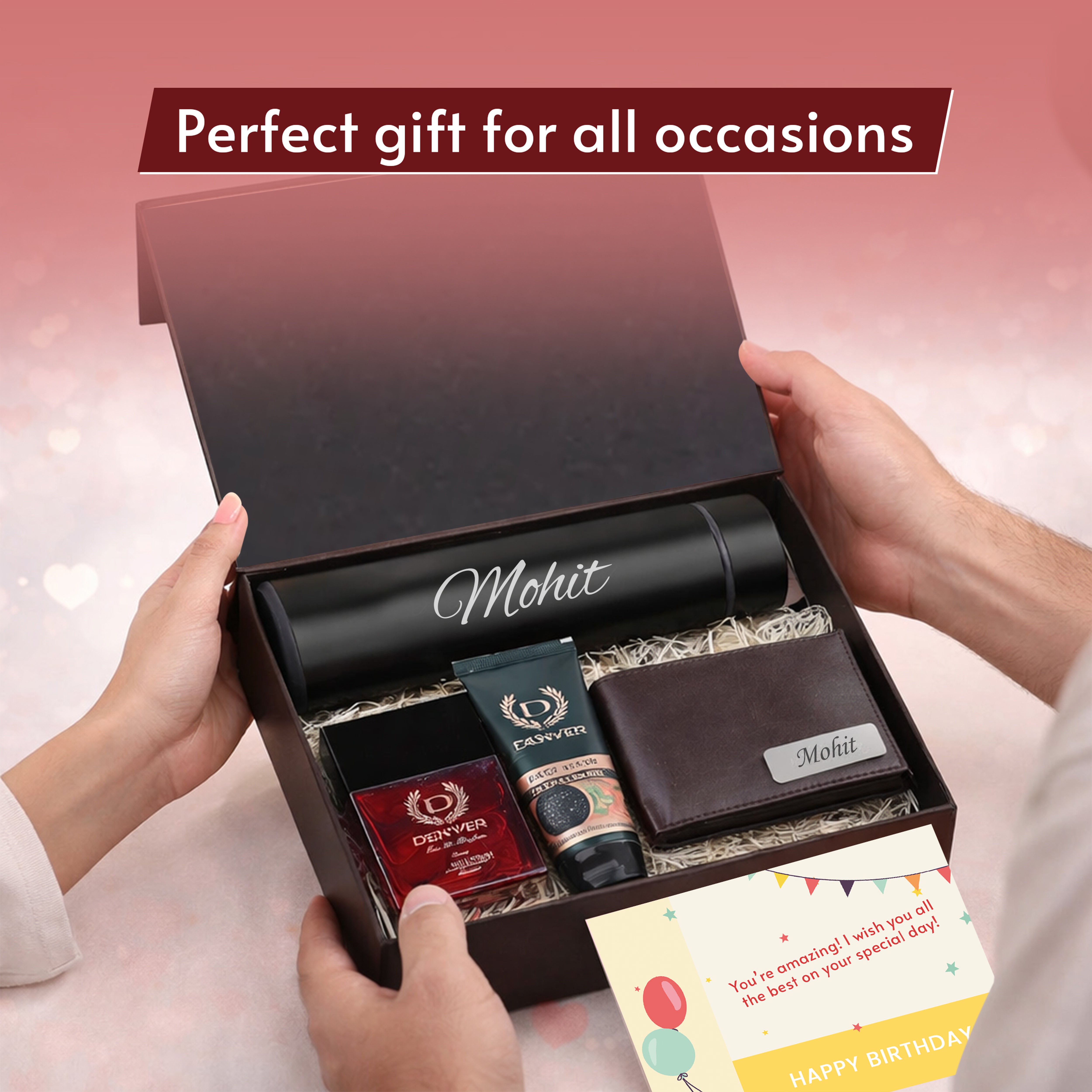 Personalized Charming Gift Hamper For Him