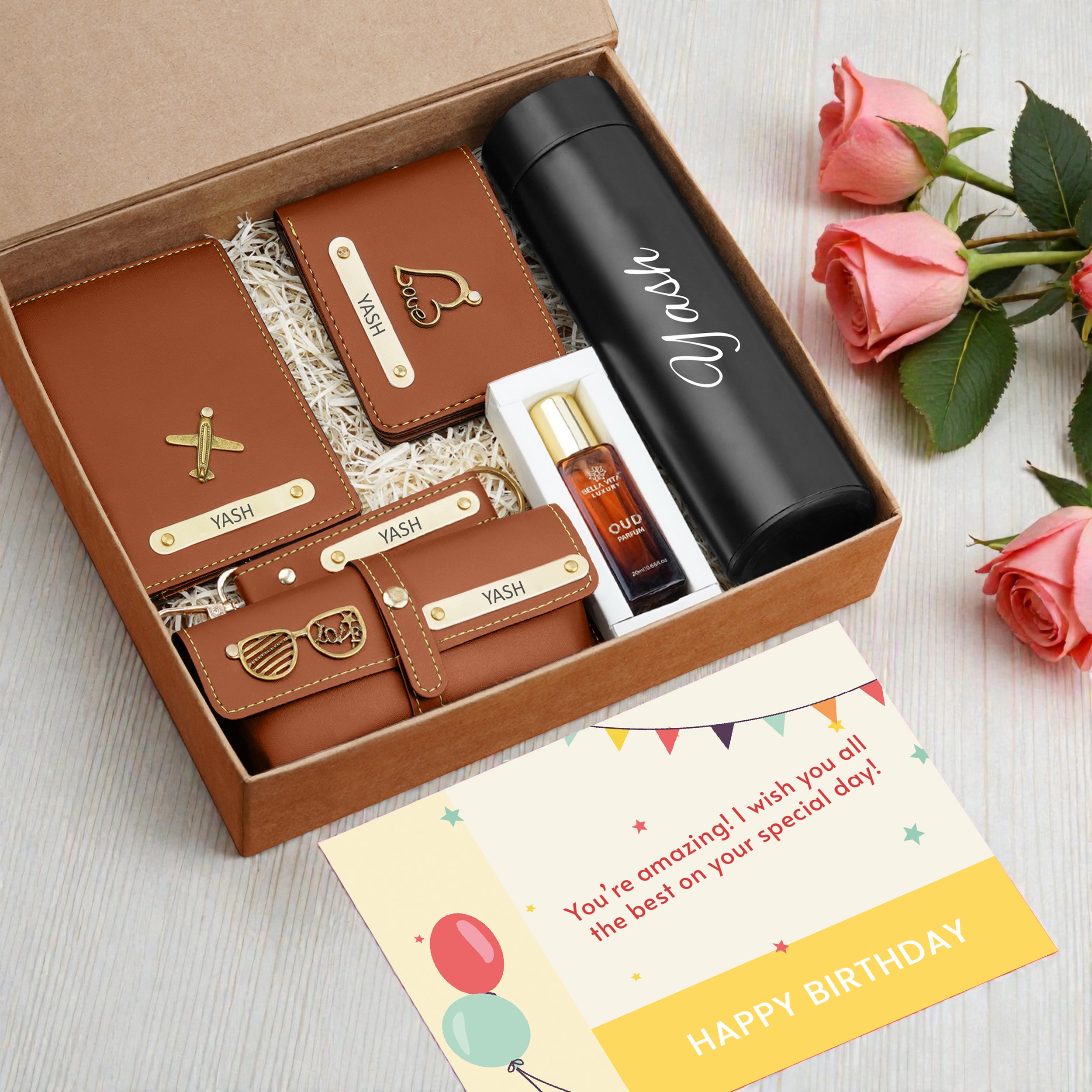 Travel Love Personalized Gift Hamper For Him