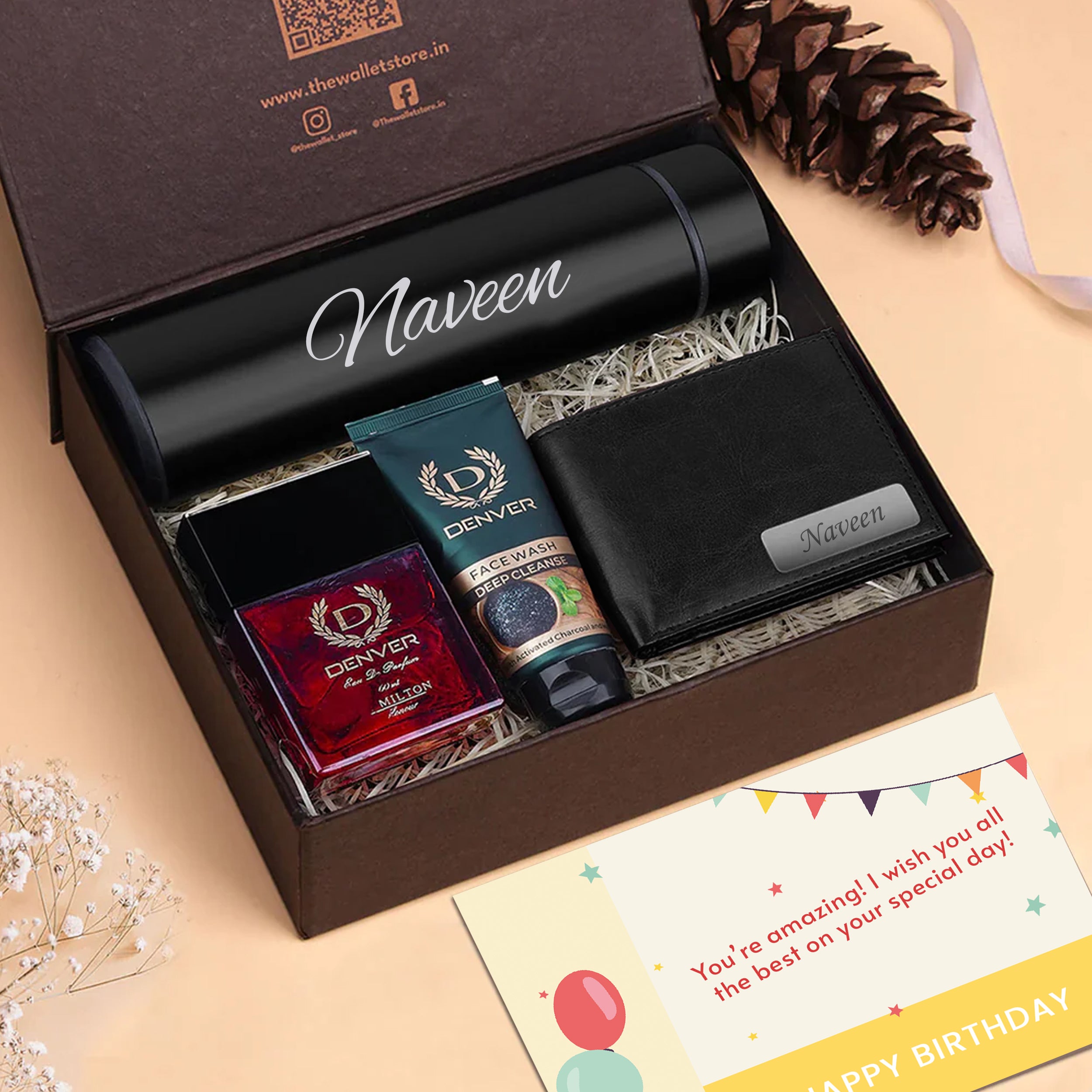 Personalized Charming Gift Hamper For Him