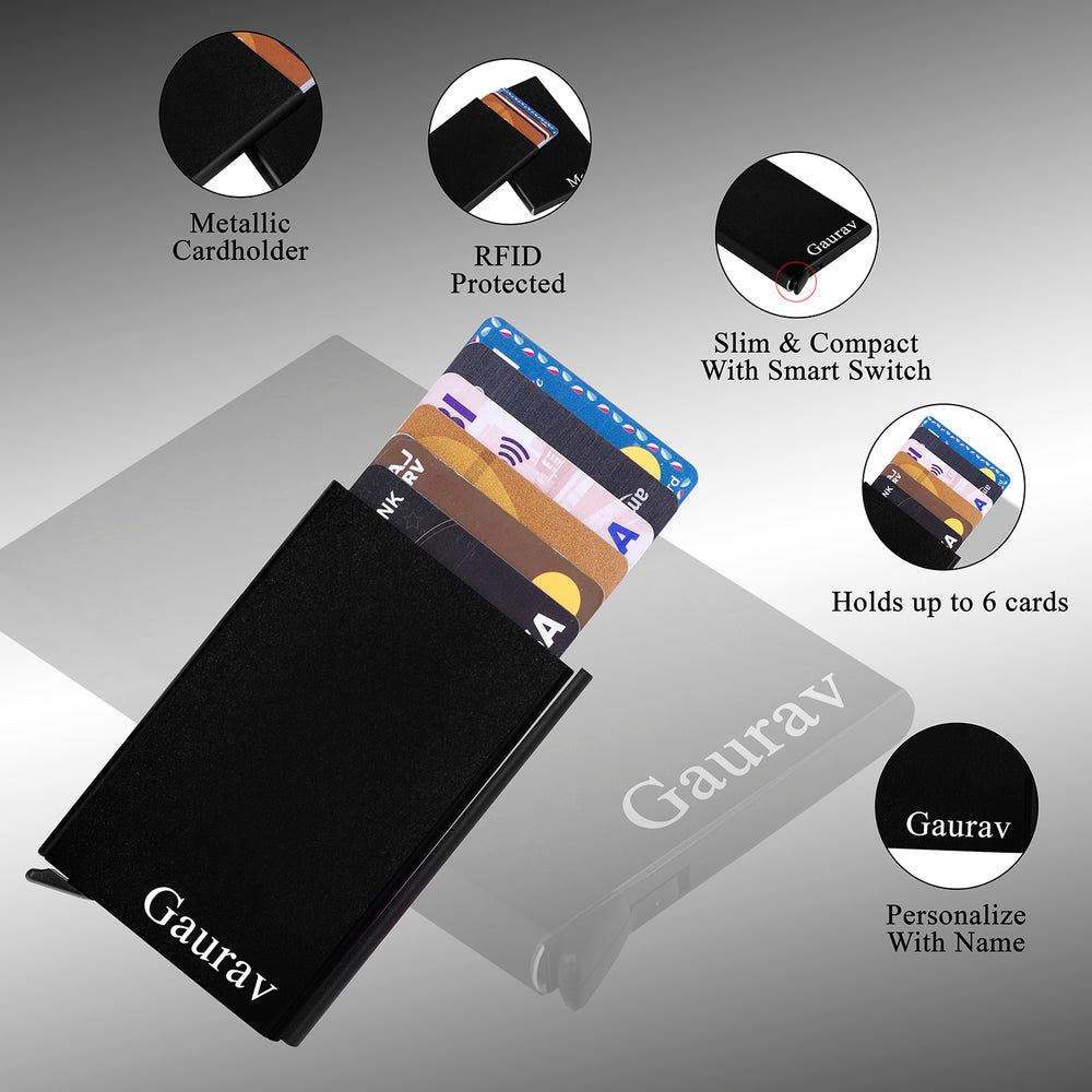 Customized Wallet for Men with Name