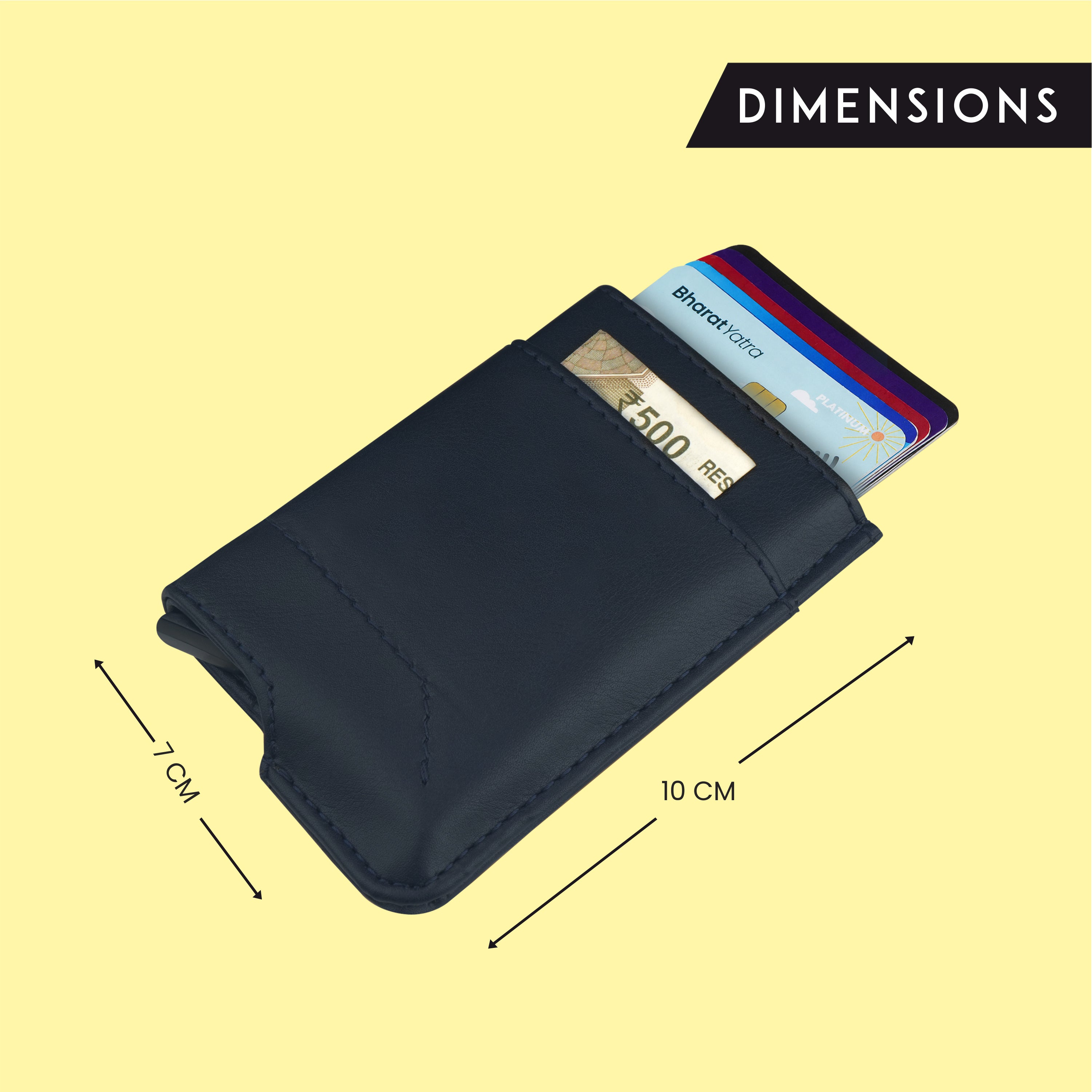 Apex RFID Protected Pop-Up Cardholder - Blue