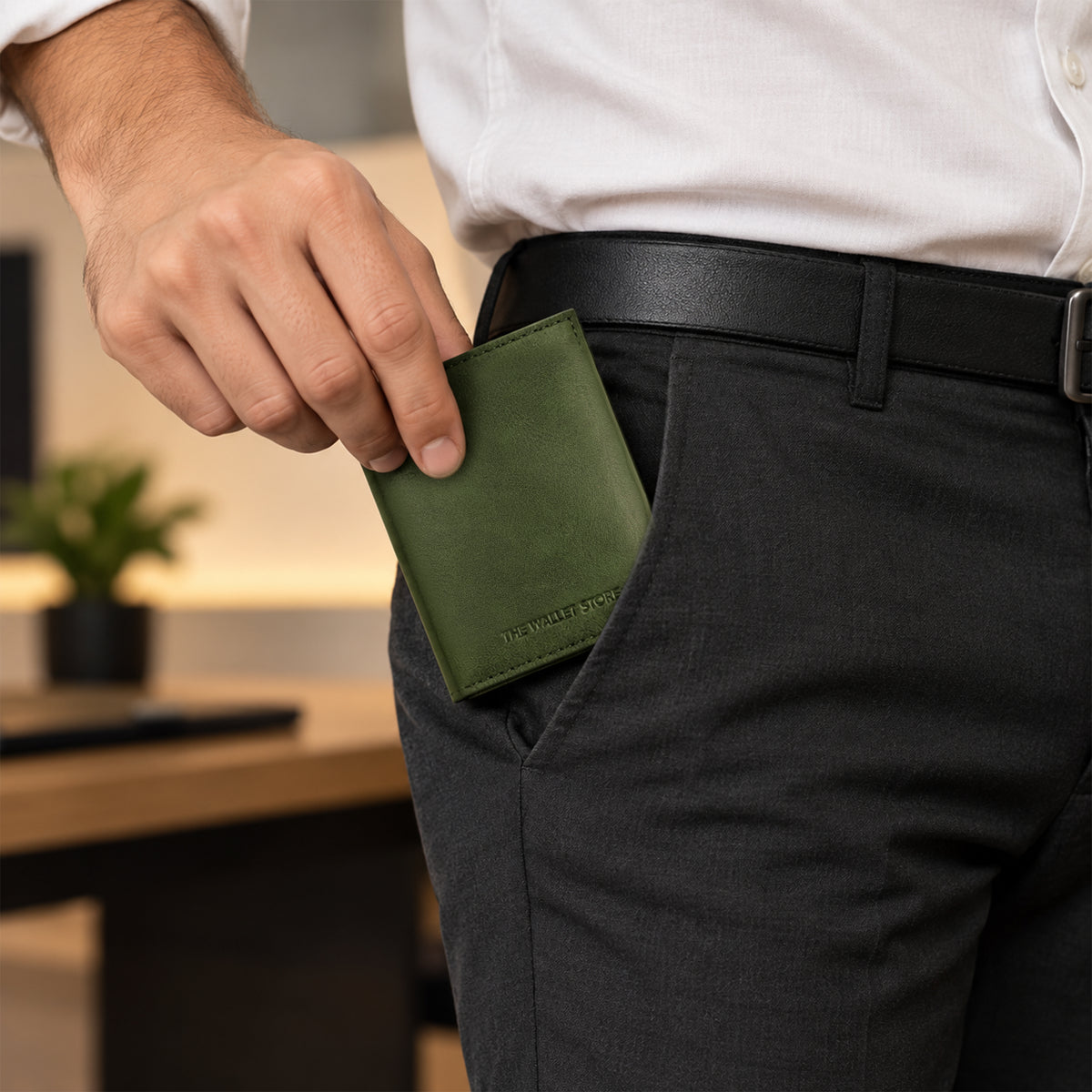 Guardian RFID Protection Wallet Card Holder - Green