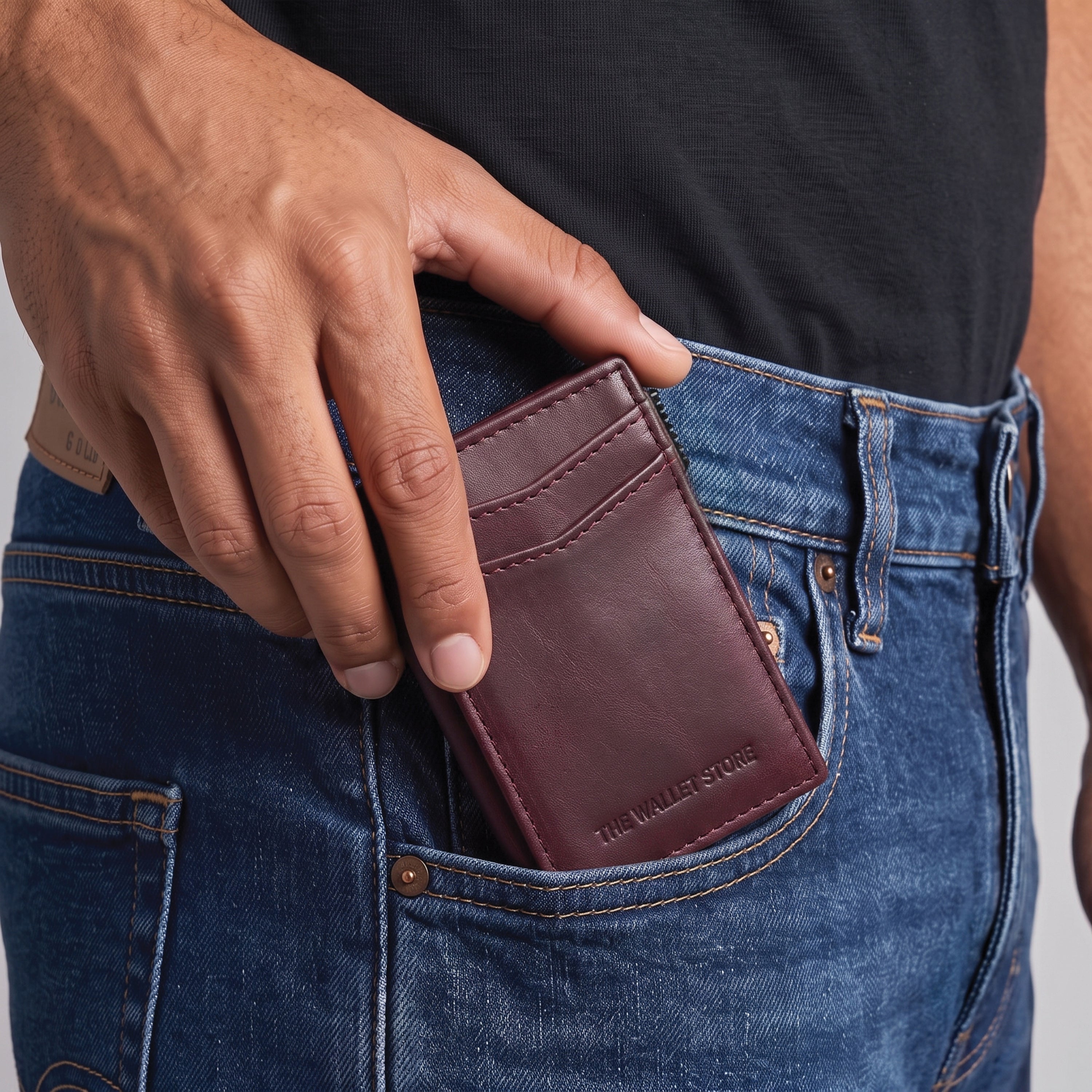 Aero Vault 2.0 RFID Protected Pop-Up Cardholder - Wine